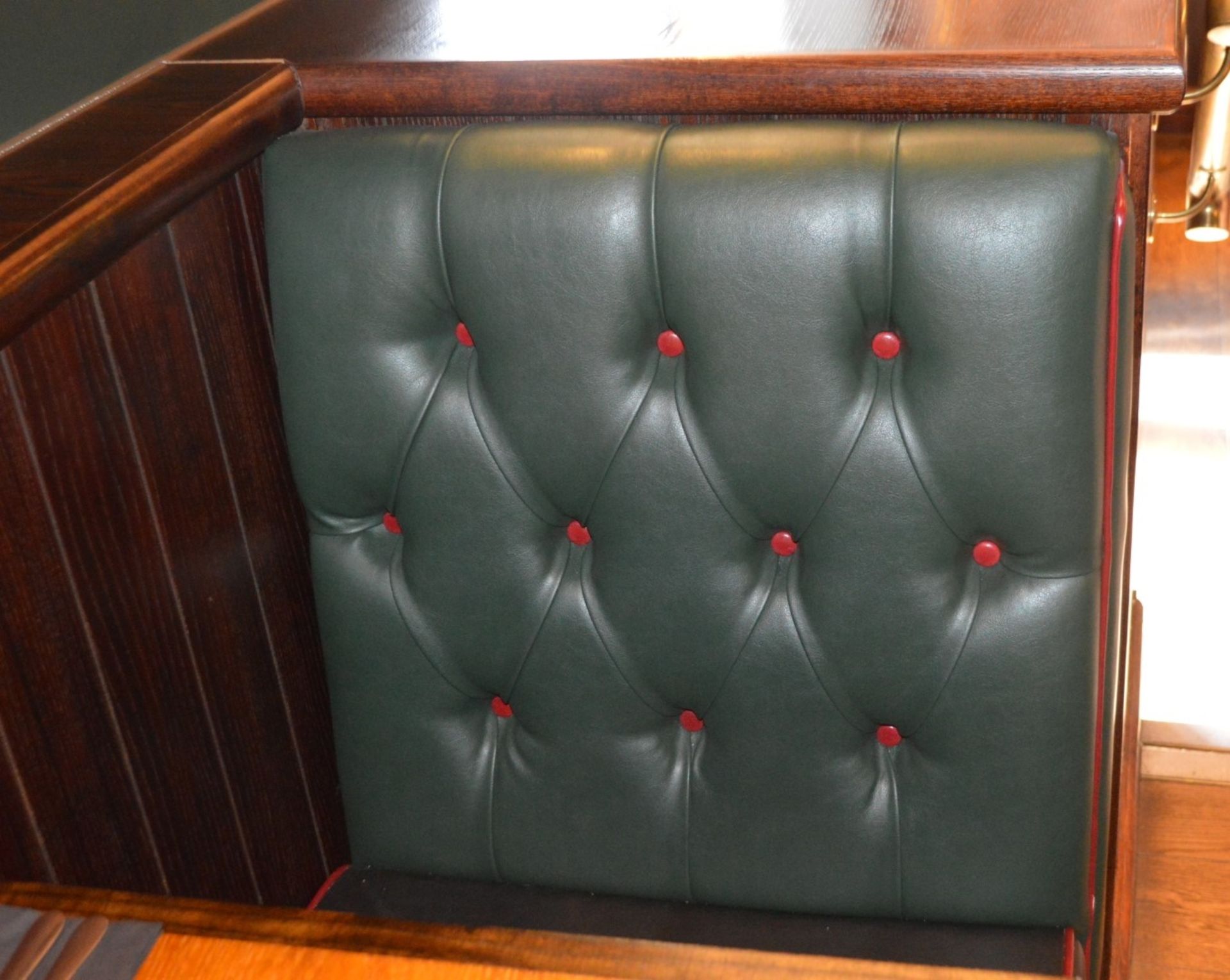 3 x Sections of Restaurant Booth Seating - Include 2 x Single Seats and 1 x Single Back to Back Seat - Image 8 of 12