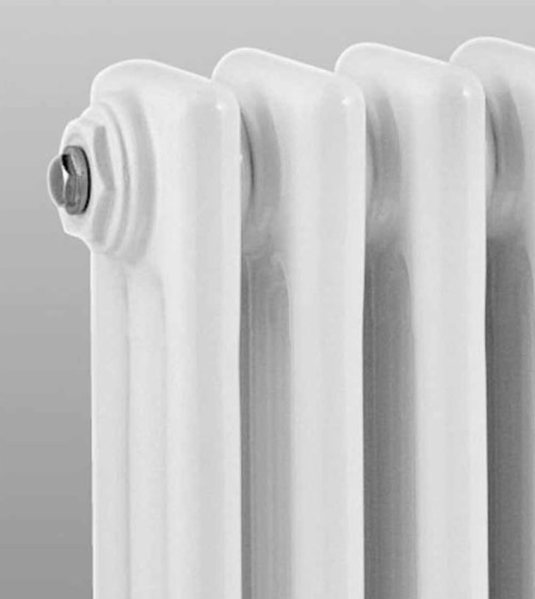 1 x Hudson Reed Colosseum Radiator 300mm x 990mm White - New & Boxed Stock - Ref: HX303 - Image 2 of 2