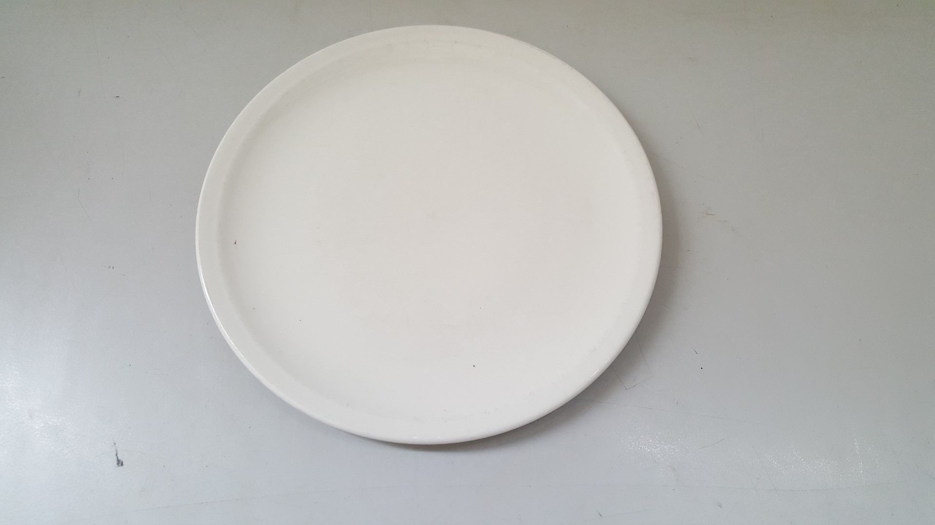 19 x Steelite Pizza Plates White 28CM - Ref CQ277 - Bild 3 aus 4