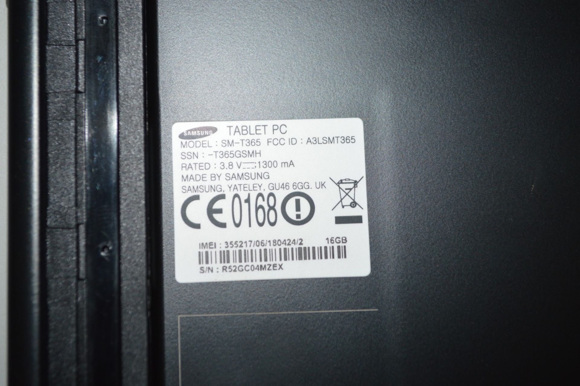1 x SAMSUNG Galaxy Tab Active 8.0 SM-T365 16GB Tablet - Ref RB001 - Image 4 of 4