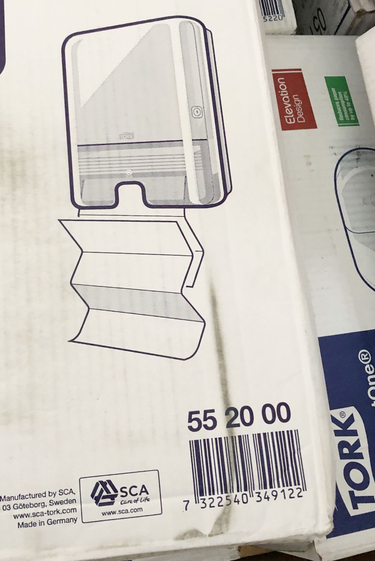 4 x TORK Multifold Hand Towel Dispenser - Ref: 55 20 00 - CL329 - Total RRP £213.32 - Image 2 of 3