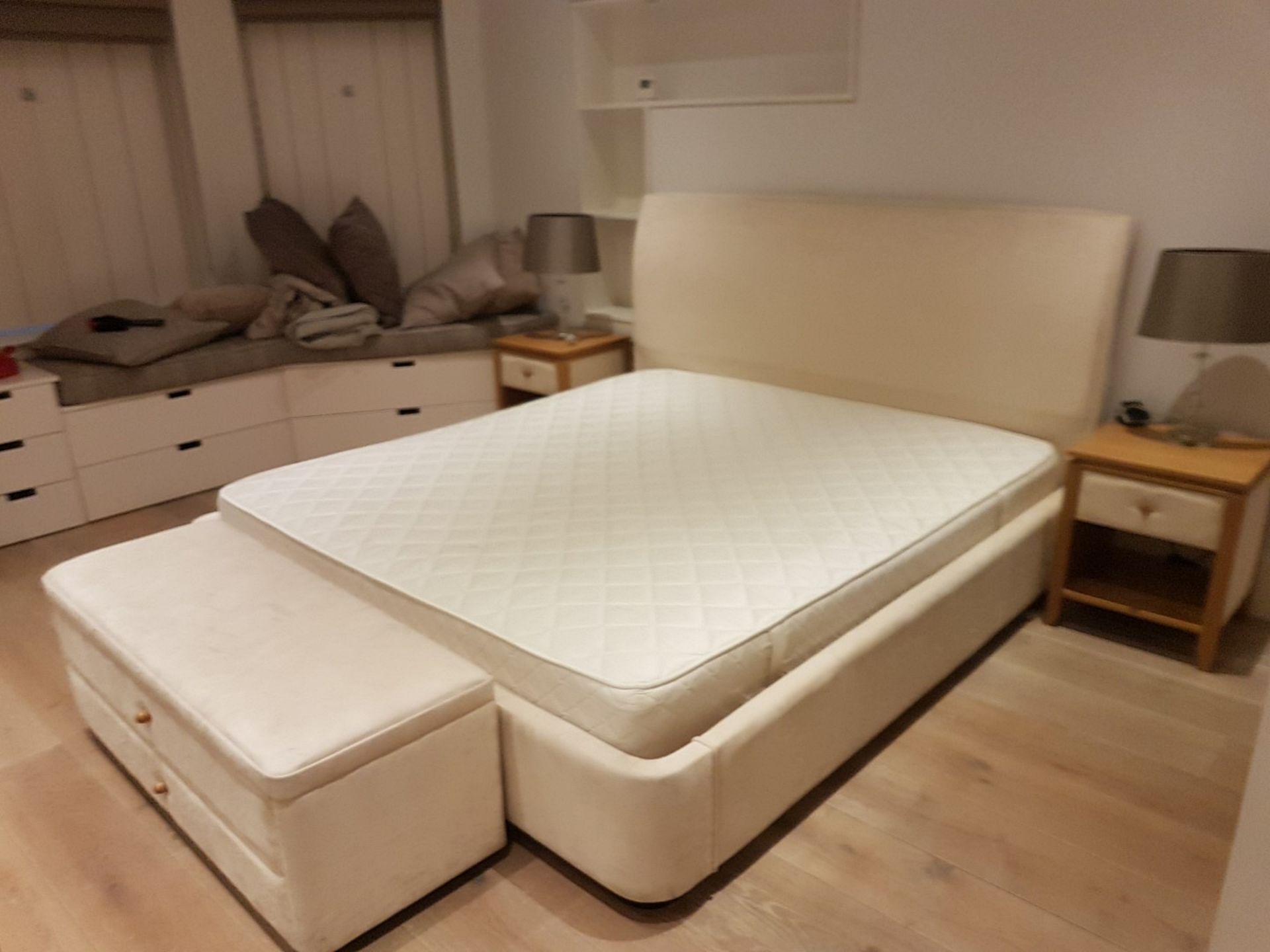 1 x King Size Bed + Furniture Set - CL378 - Location: Kensington SW7 - NO VAT