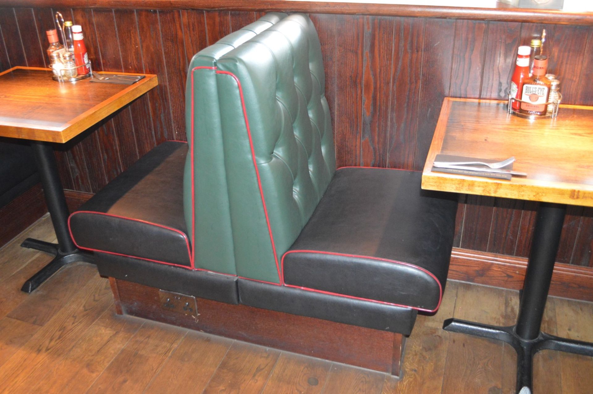 3 x Sections of Restaurant Booth Seating - Include 2 x Single Seats and 1 x Single Back to Back Seat - Image 12 of 12