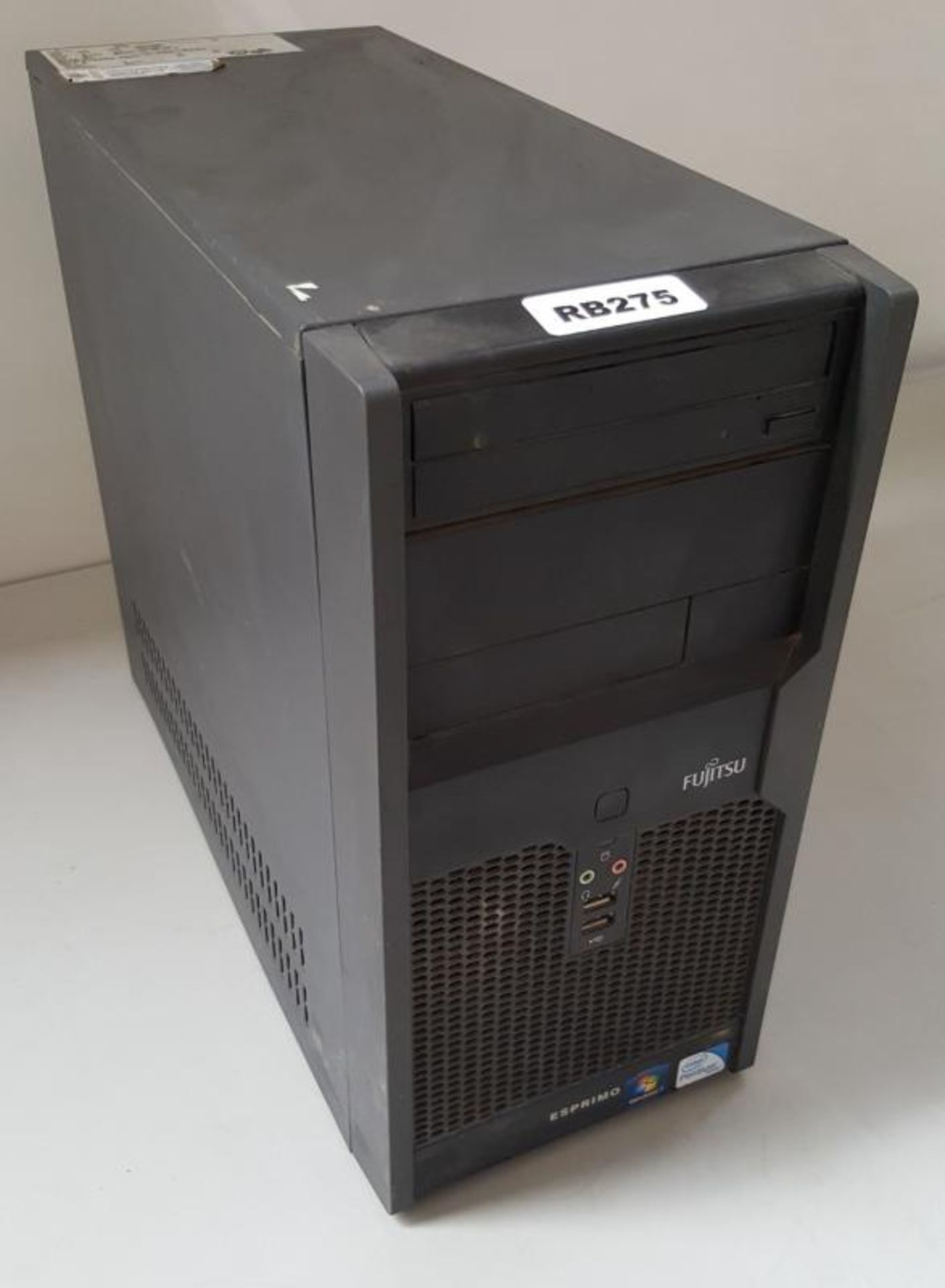 1 x Fujitsu Esprimo P2560 Desktop Computer With Intel Pentium E6600 3.06GHz &amp; 4GB RAM, Does Not - Image 2 of 5