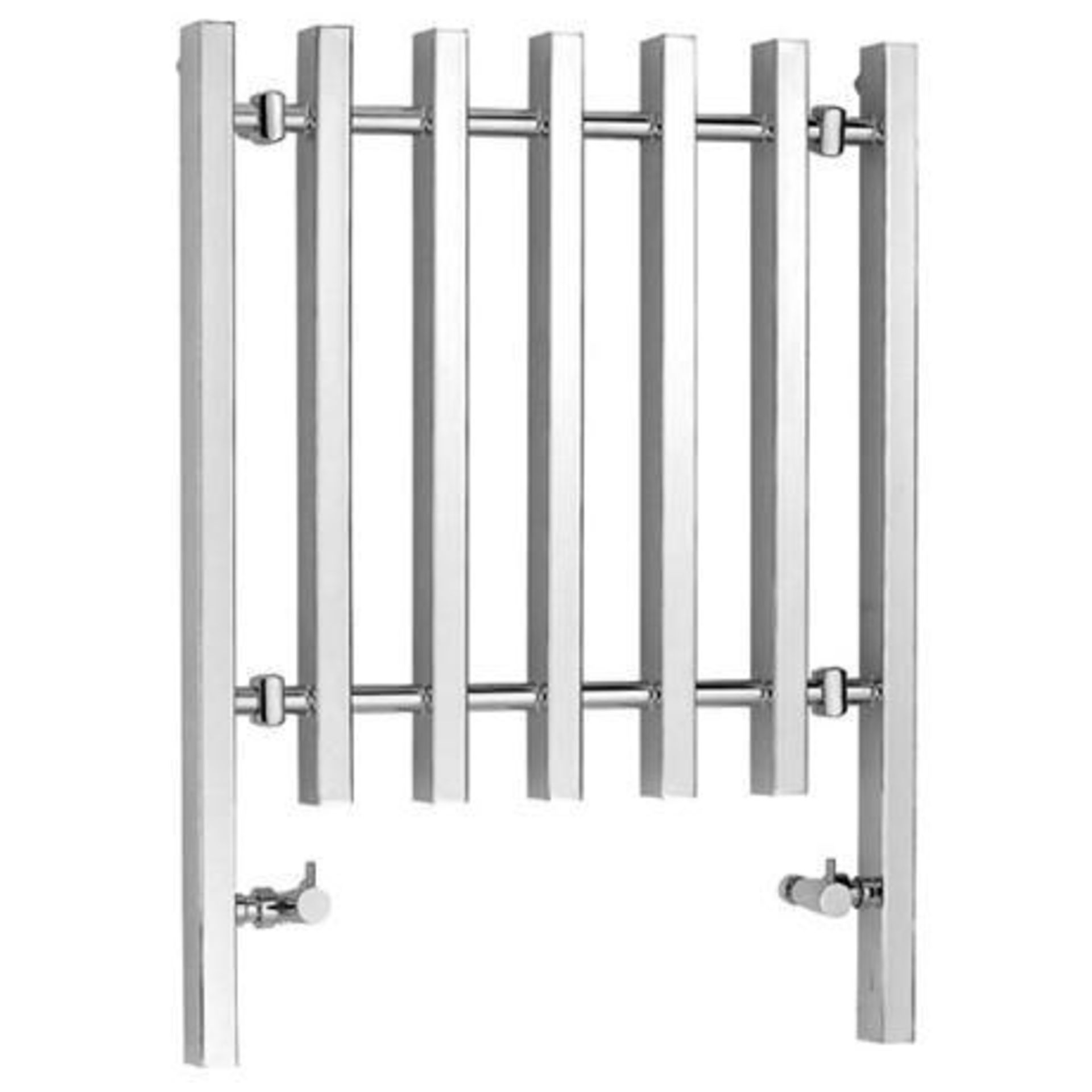 1 x Hudson Reed Camden Designer Radiator Chrome (800 x 600mm) - New & Boxed Stock - Ref: HL343 - CL4