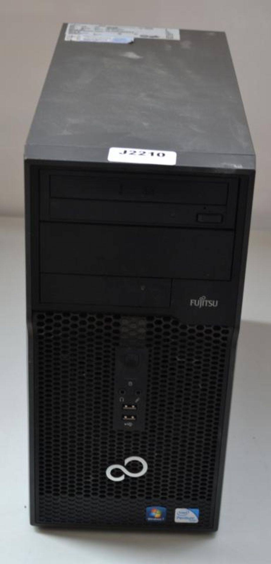 1 x FUJITSU ESPRIMO P400 DESKTOP COMPUTER INTEL PENTIUM 3.20 GHZ 4GB RAM Hard Drive Not included - R