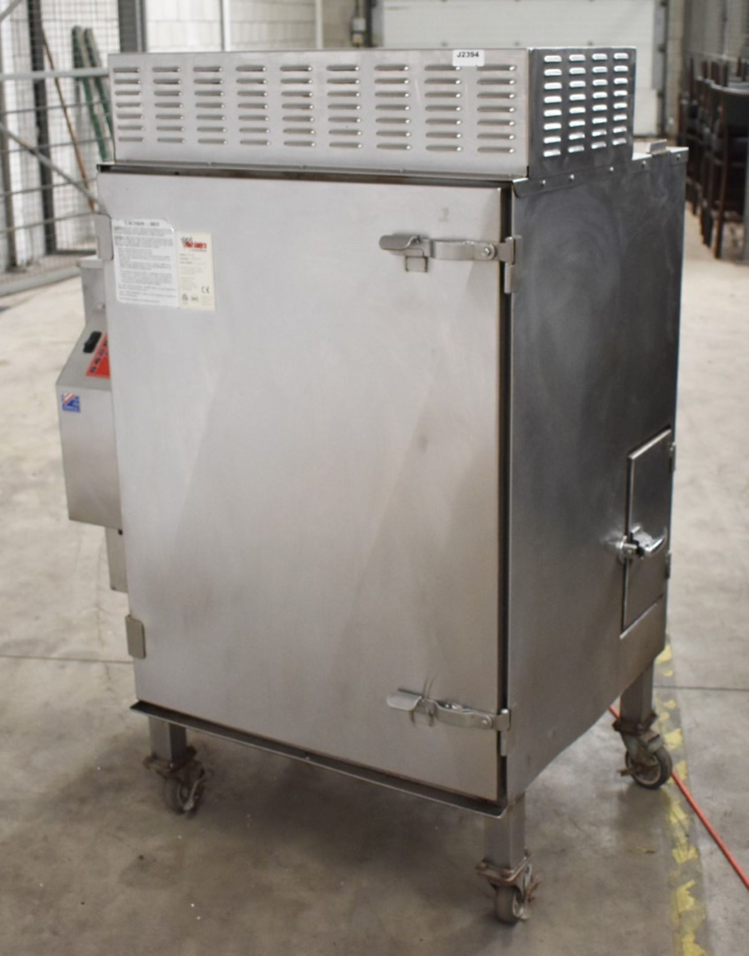 1 x Fast Eddys Cookshack FEC120 Commercial BBQ Pellet Smoker Suitable For Meat, Fish, Vegetables etc - Image 2 of 10