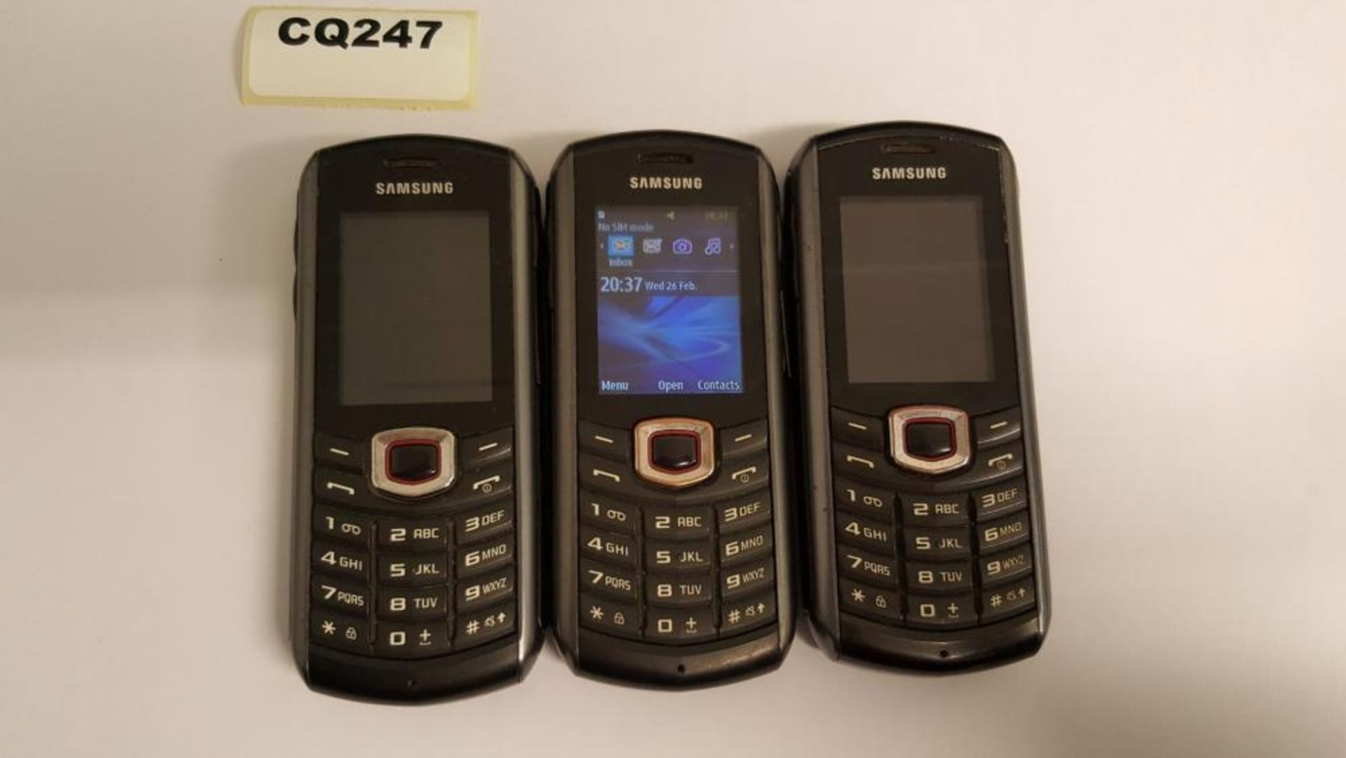 3 x Samsung GT B2710 Mobile Phone ( Have Been Turn On And Factory Reset) - Ref CQ247 - CL011 - Locat