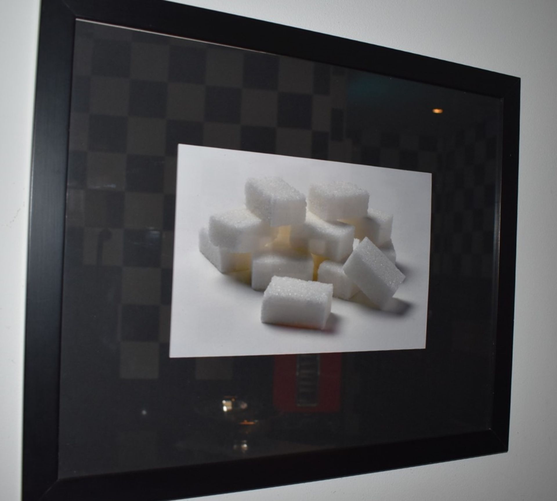 5 x Assorted Pictures Depicting Various Foods and Vegetables - Mounted in Black Frames - Various - Image 3 of 4