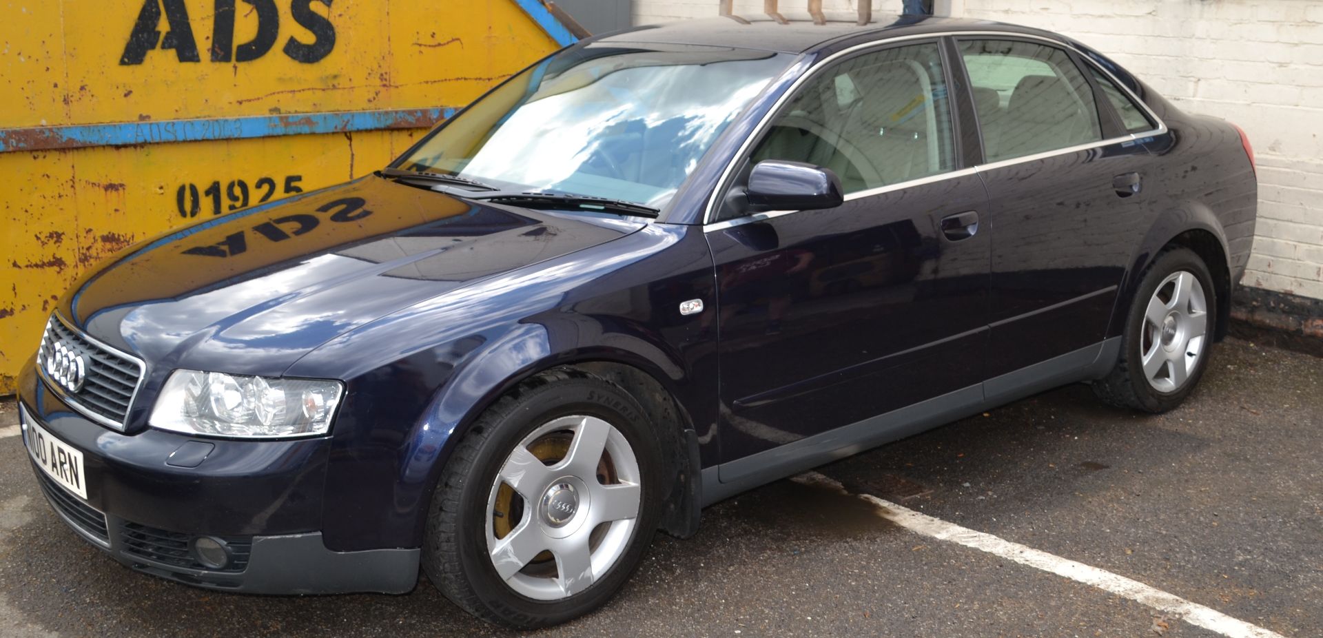 2001 Audi A4 SE Auto in Dark Blue 2.4L Petrol (Non Runner) - CL011 - Location: Altrincham WA14 - Image 3 of 13