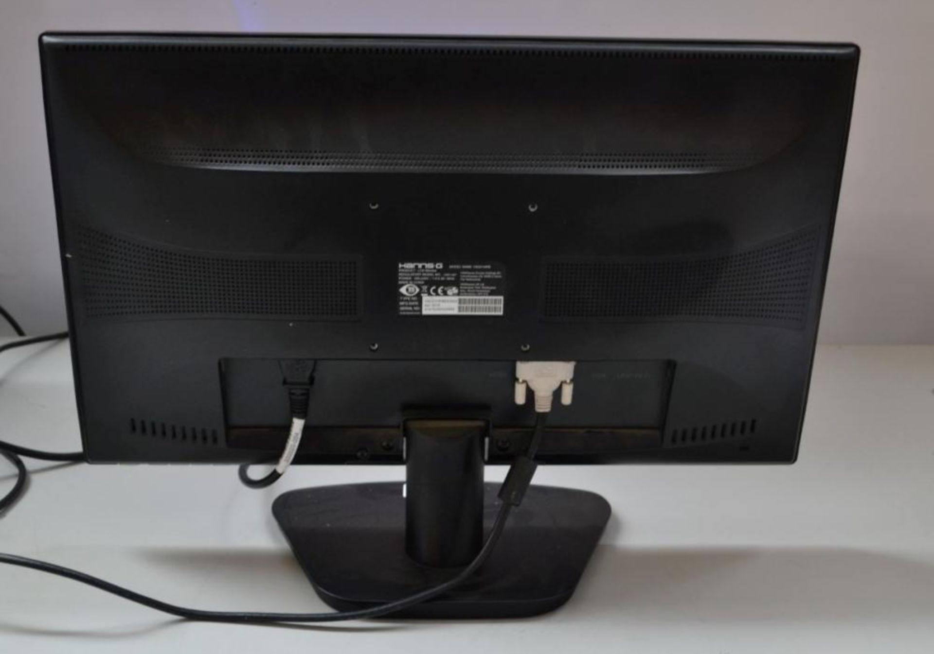 1 x HannsG HS221HPB 21.5" LED IPS DVI HDMI PC Monitor - Ref J2249 - CL394 - Location: Altrincham WA1 - Image 3 of 3