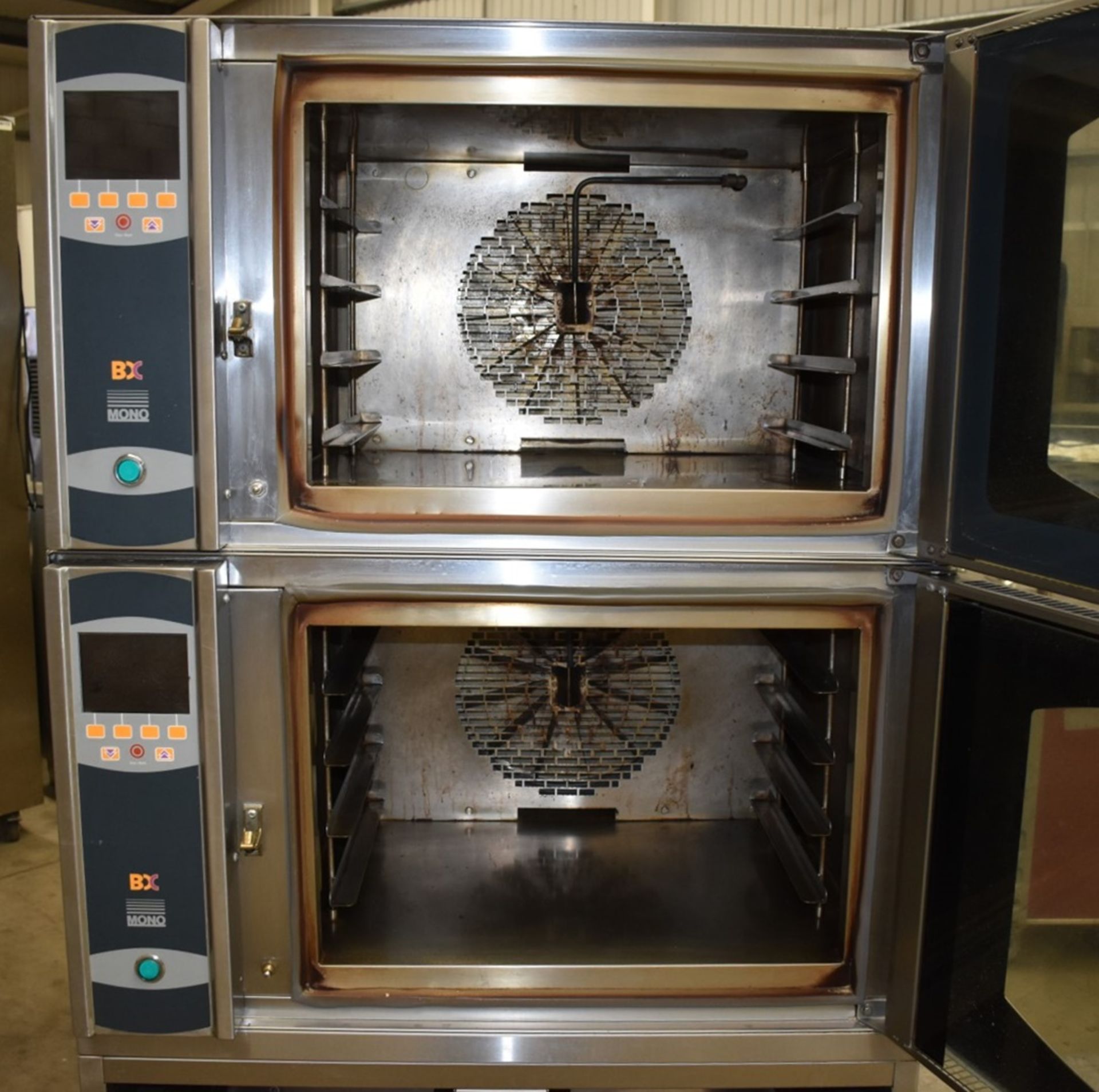 1 x Mono FG158 Double Commercial Bakery Convection Oven - 3 Phase - Ex M&S - H180 x W100 x D85 cms - - Image 8 of 10