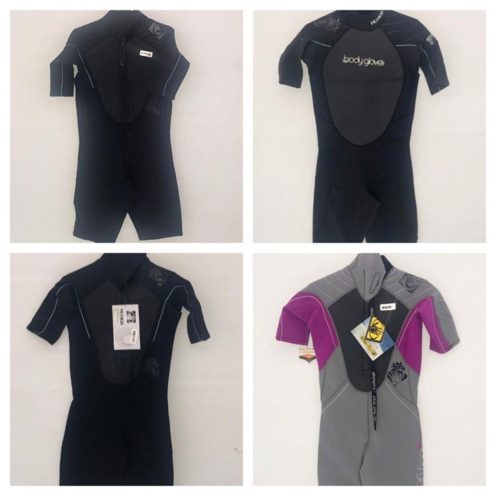 4 x New Body Glove Method Shortie Ladies Wetsuit's - Ref RB136, RB137, RB138, NS485 - CL349 - Altri