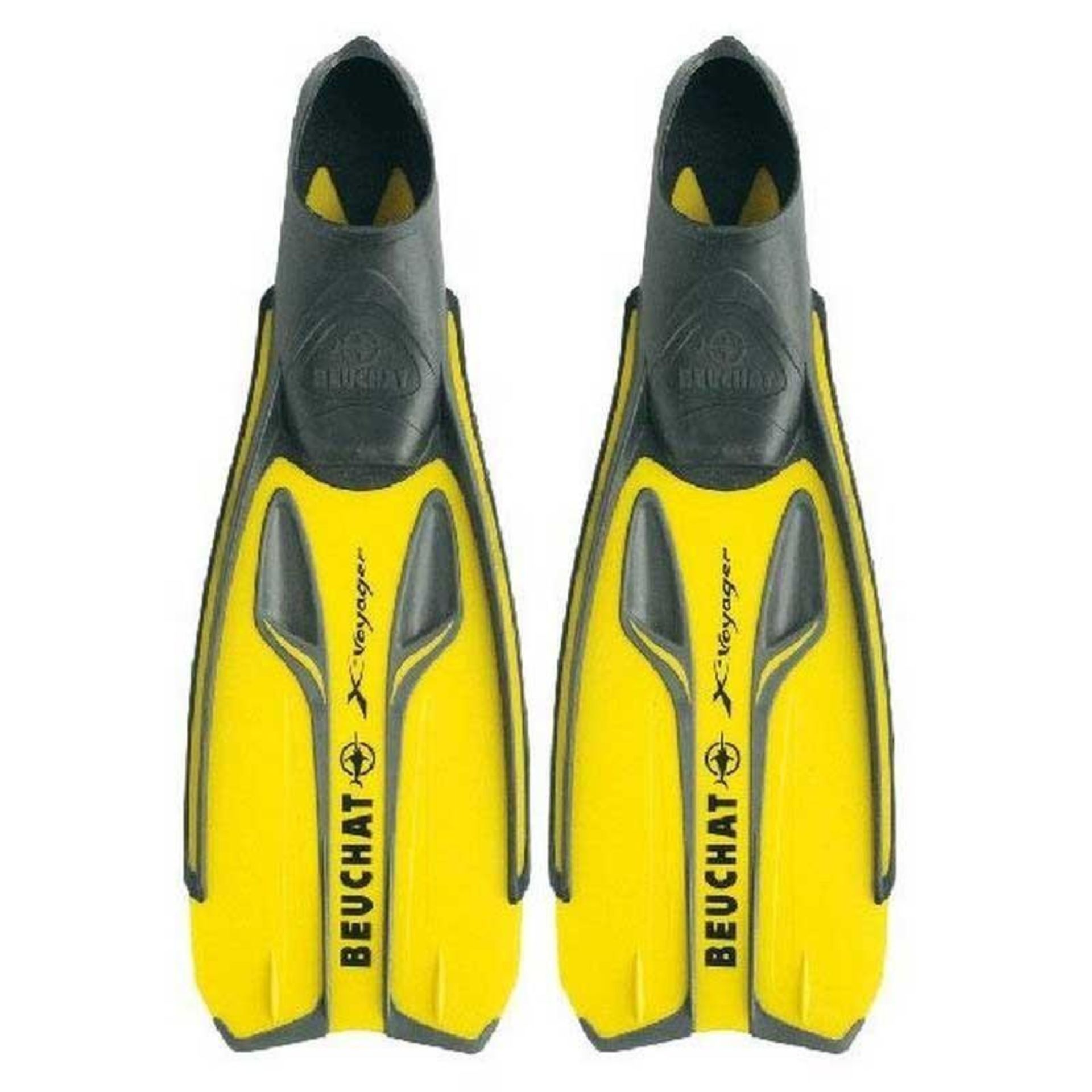 2 Pairs Of Beuchat Junior Fins - Ref: NS287, NS288, NS289, NS290 - CL349 - Altrincham WA14