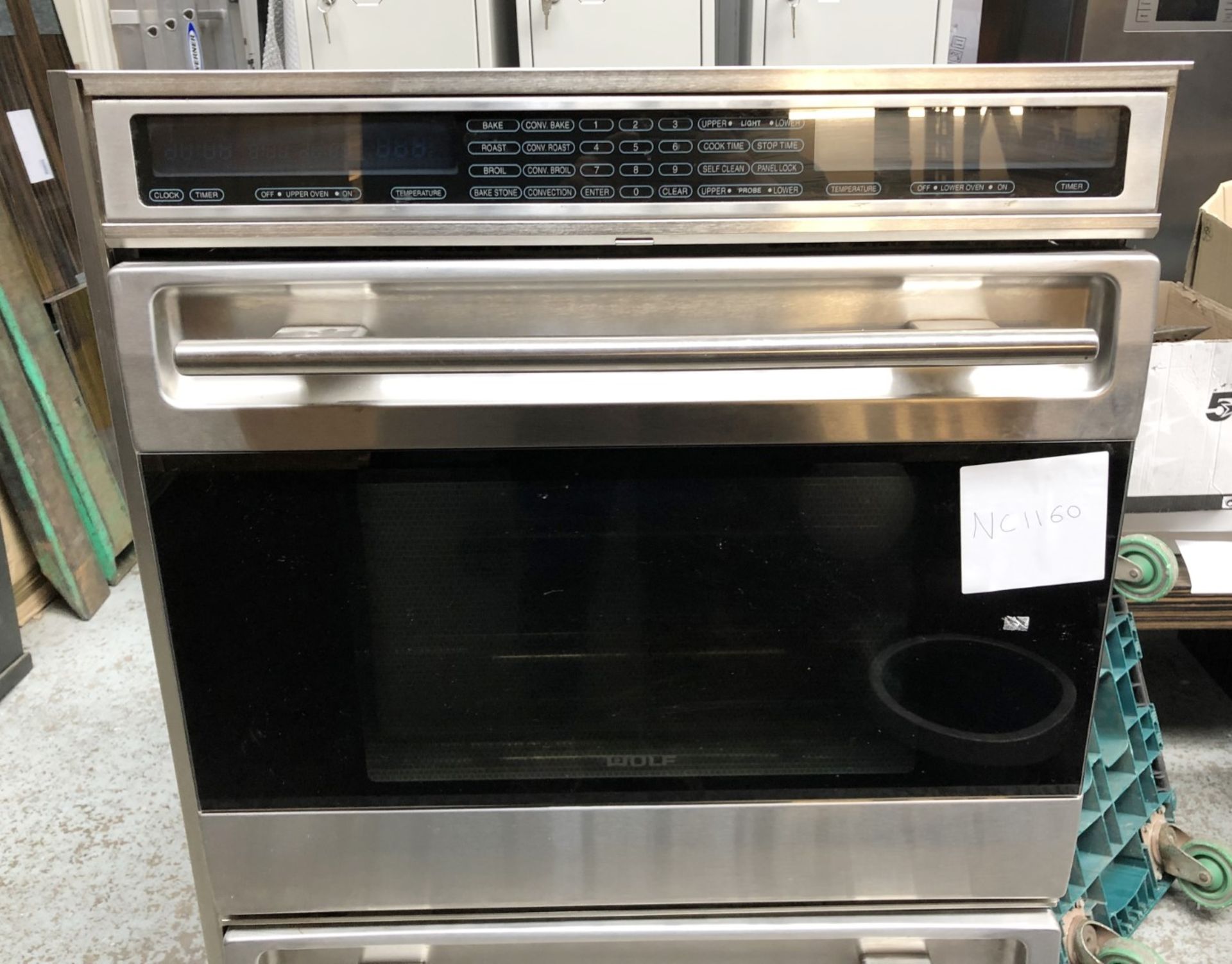 Large WOLF Double Oven - NC1160 - CL380 - Location: Altrincham WA14 - NO VAT - Image 3 of 6