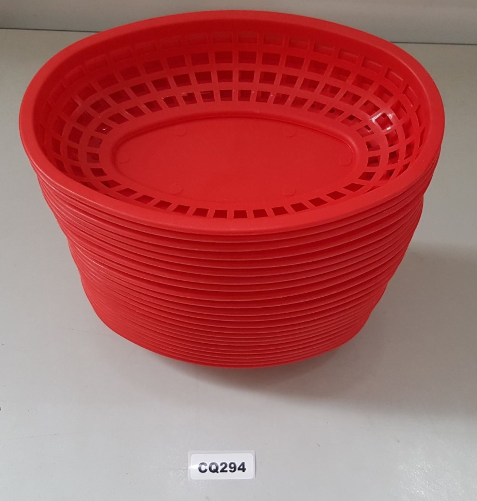 23 x Serving Platter Food Serving Baskets L23.5/W15 - Ref CQ294 - Image 2 of 2