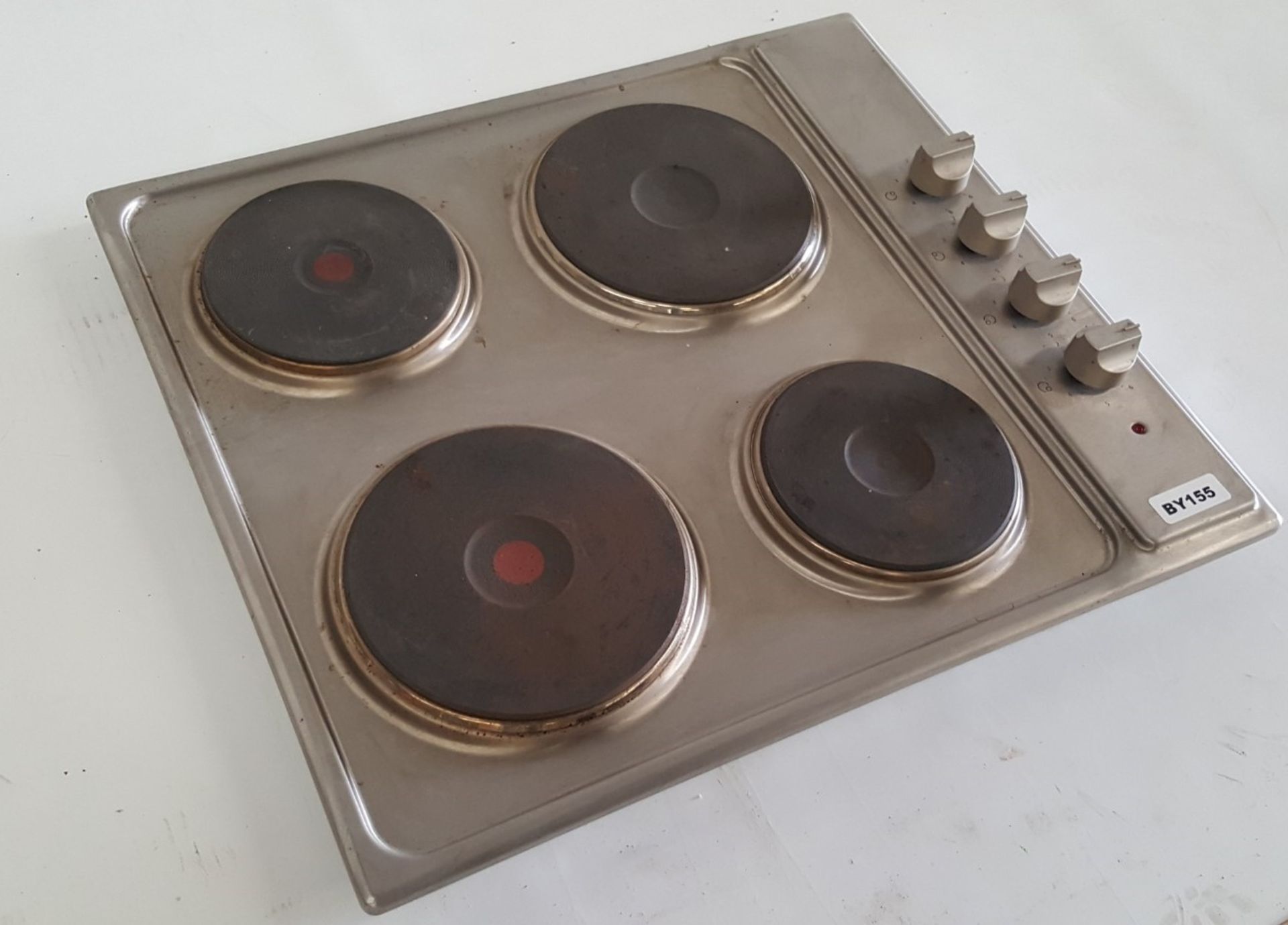 1 x Lamona HJA 1200 Stainless Steel Electric Hob - Ref BY155 - Image 3 of 5