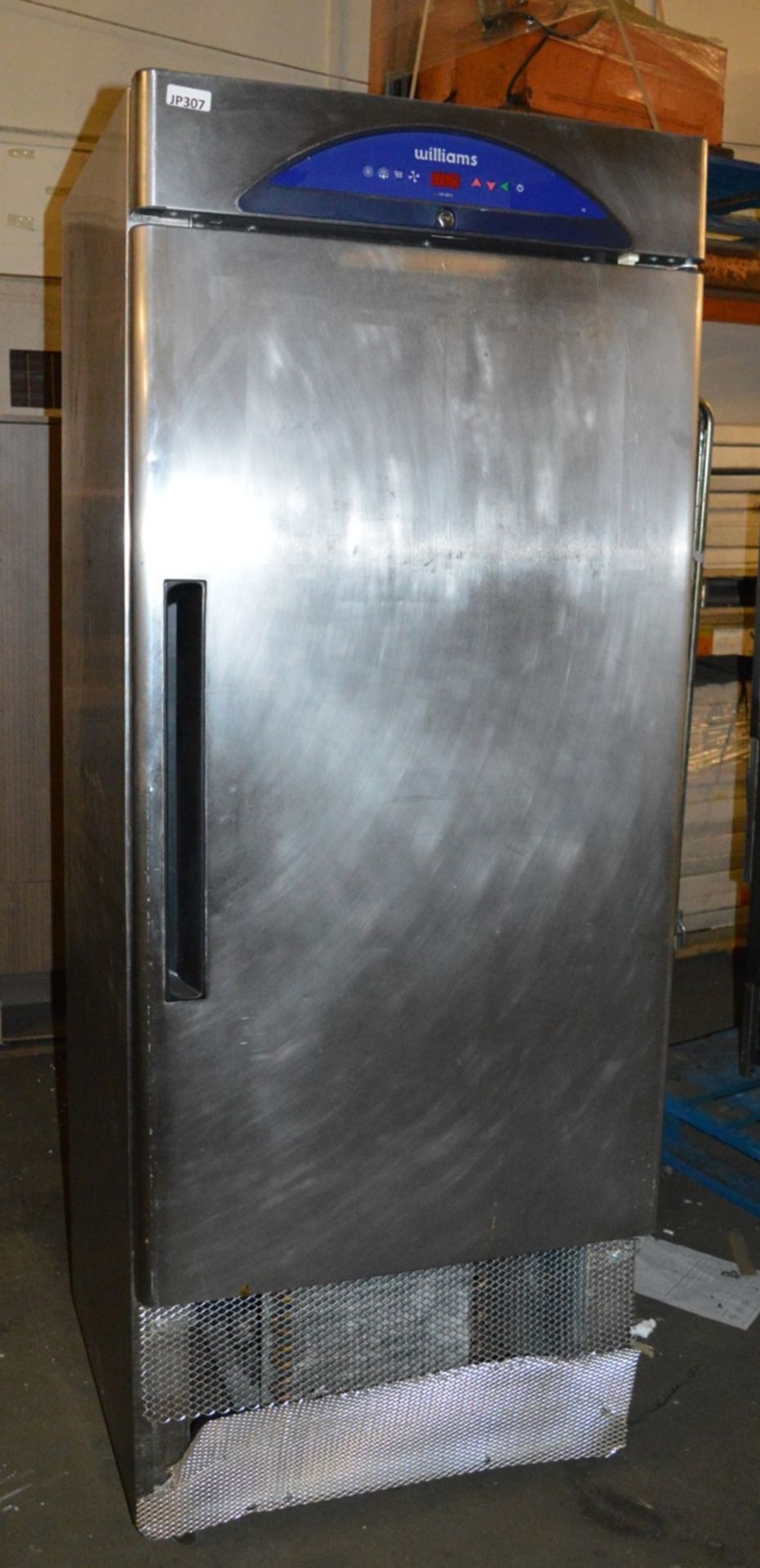 1 x Williams Single Door Upright Freezer - Model LZ16-WB - Stainless Steel Finish - CL232 - Ref