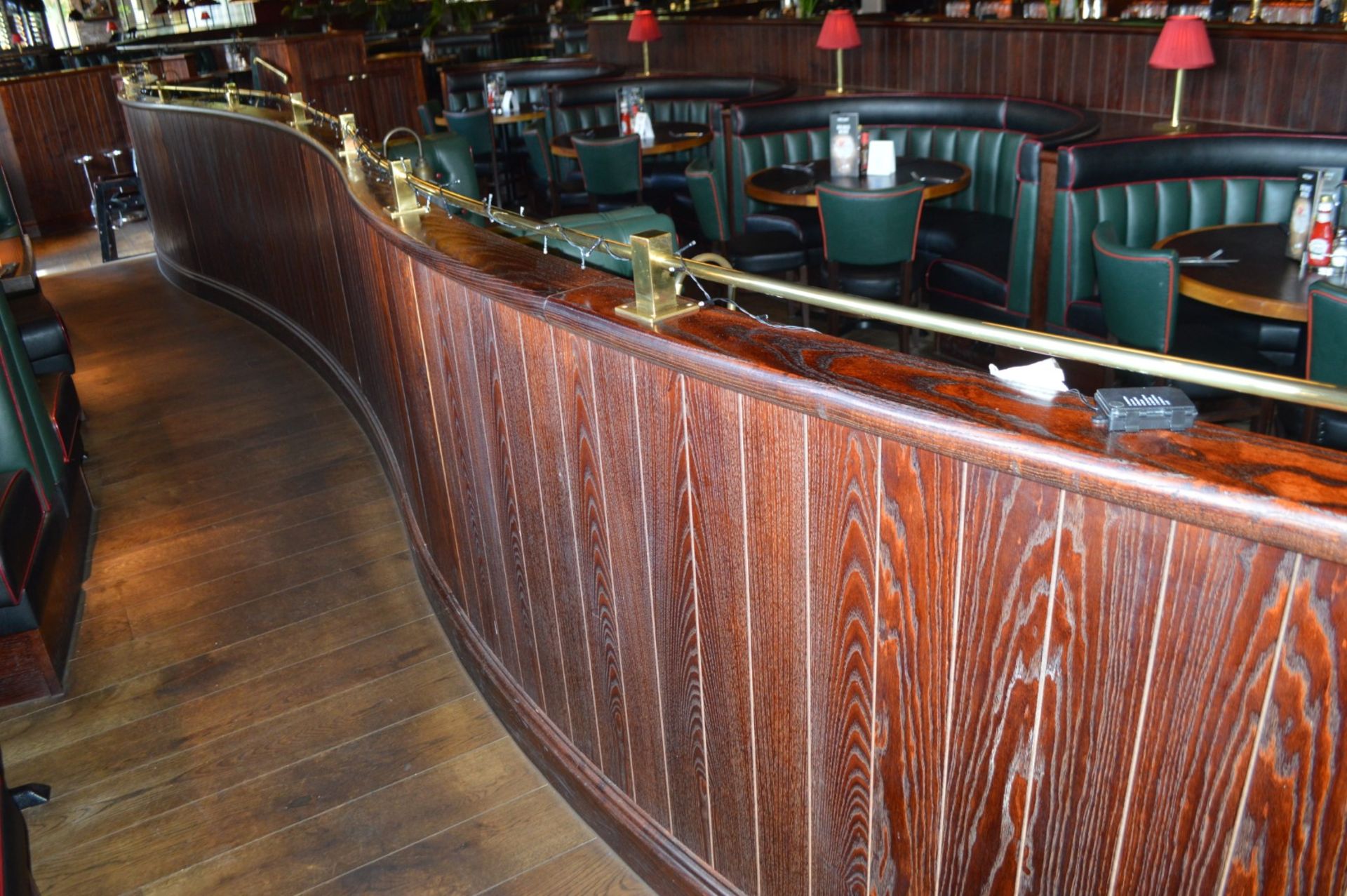 1 x Assorted Collection of Brass Gallery Rails - Includes Approx 1200cm of Tube and Approx 20 x - Image 3 of 5