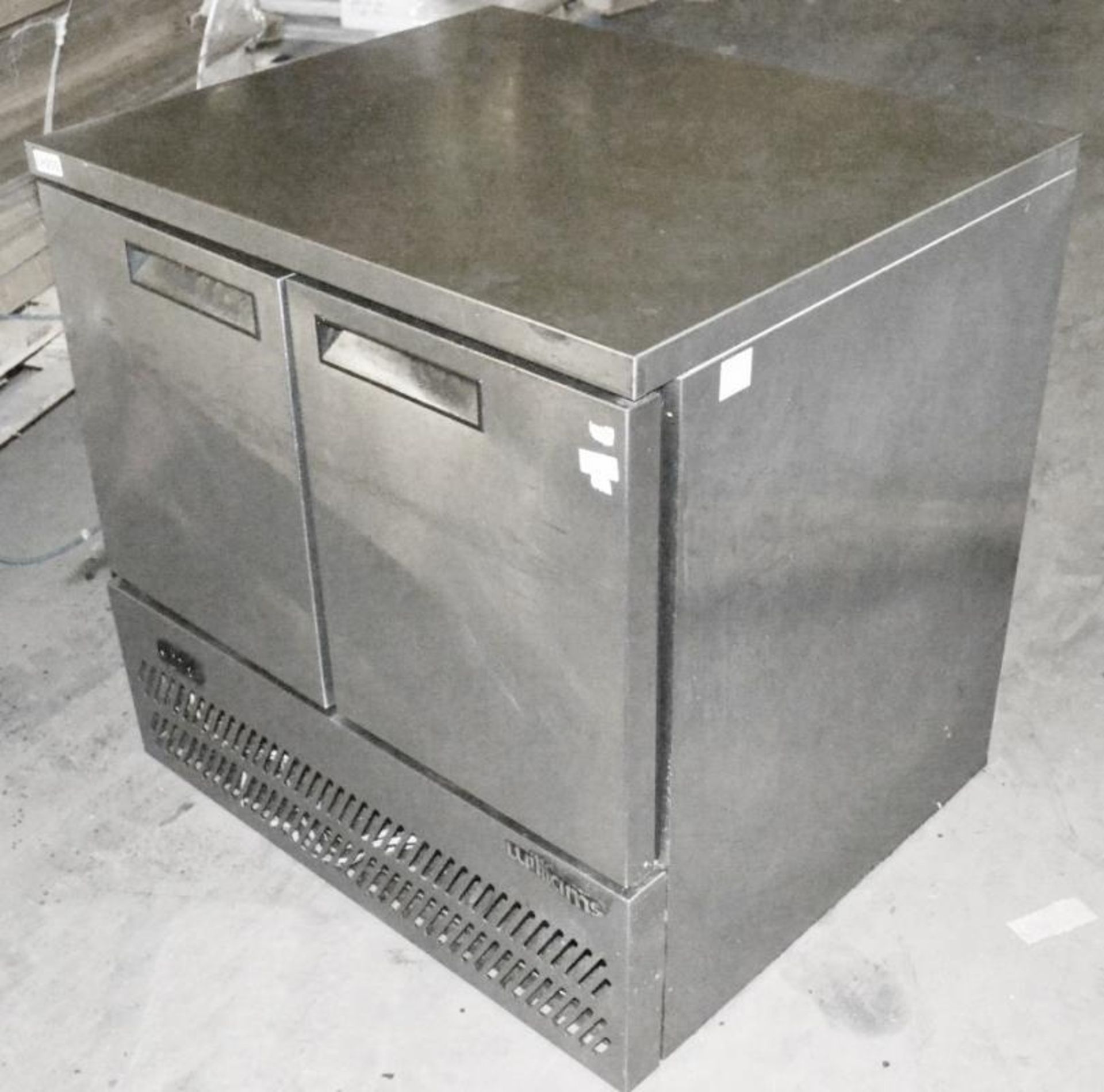 1 x Stainless Steel Commercial Two Door Hot Cupboard - Dimensions: 85 x W86 x D73cm - CL256 - Ref: L - Image 2 of 4