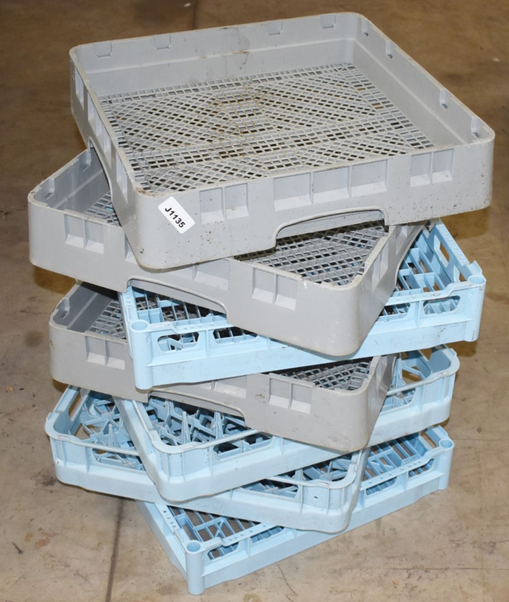 7 x Commercial Dishwasher Trays - Ref J1135 - CL390 - Location: Altrincham WA14