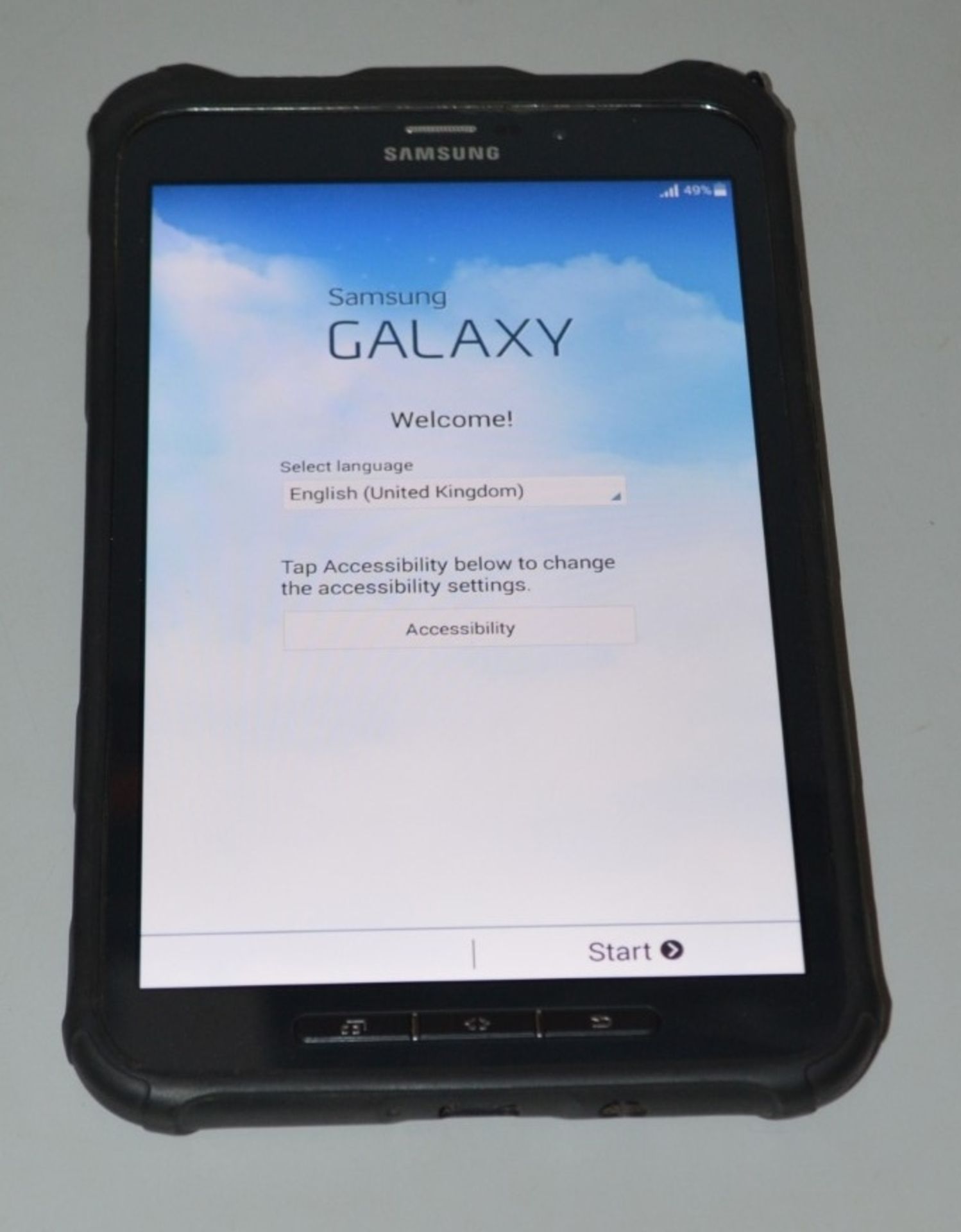 1 x SAMSUNG Galaxy Tab Active 8.0 SM-T365 LTE Cellular Tablet - Ref RB001