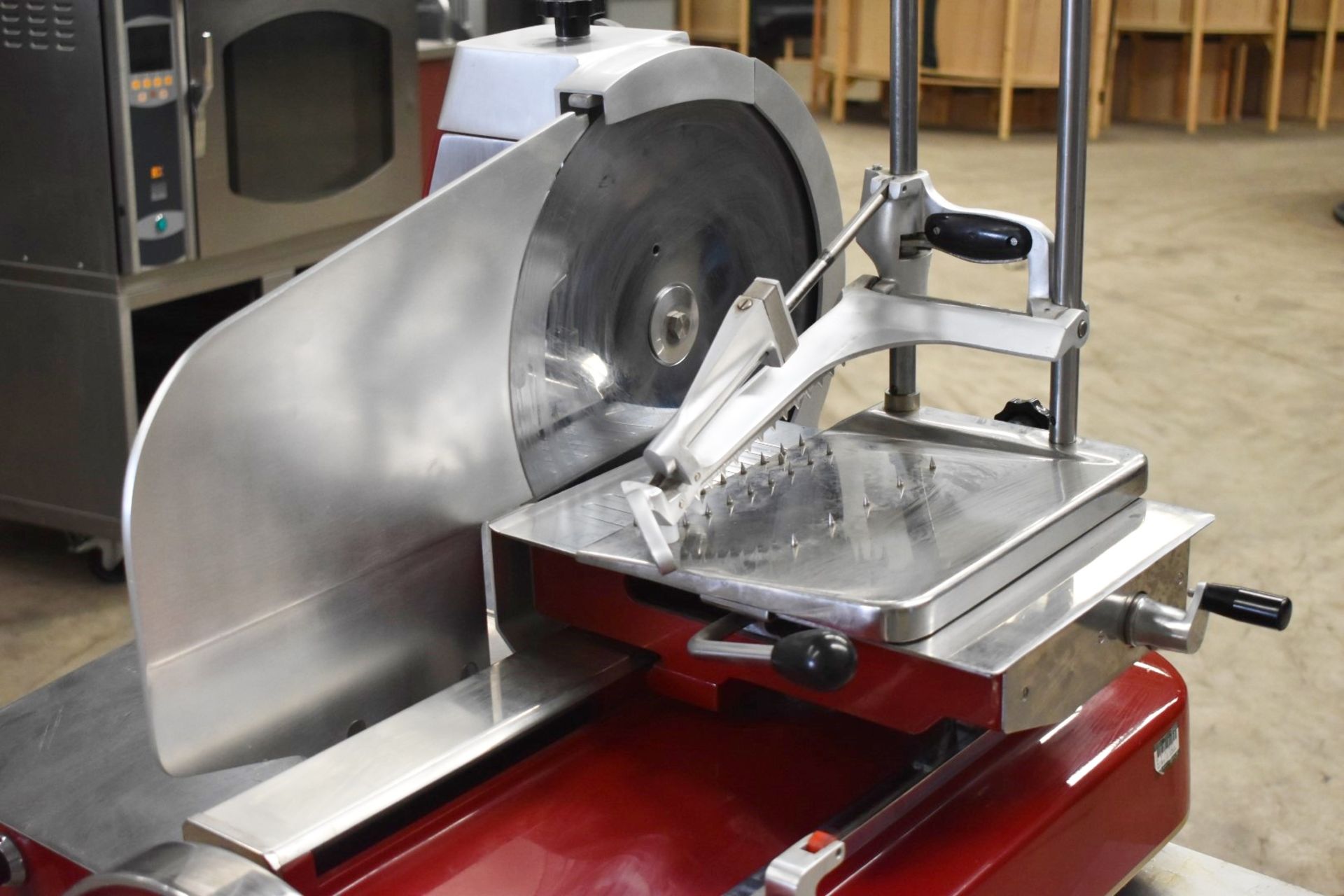 1 x Sure SCS 370mm Flywheel Meat / Prosciutto Slicer - Model SSV370BA - Ex M&S - CL232 - Location: - Image 3 of 13