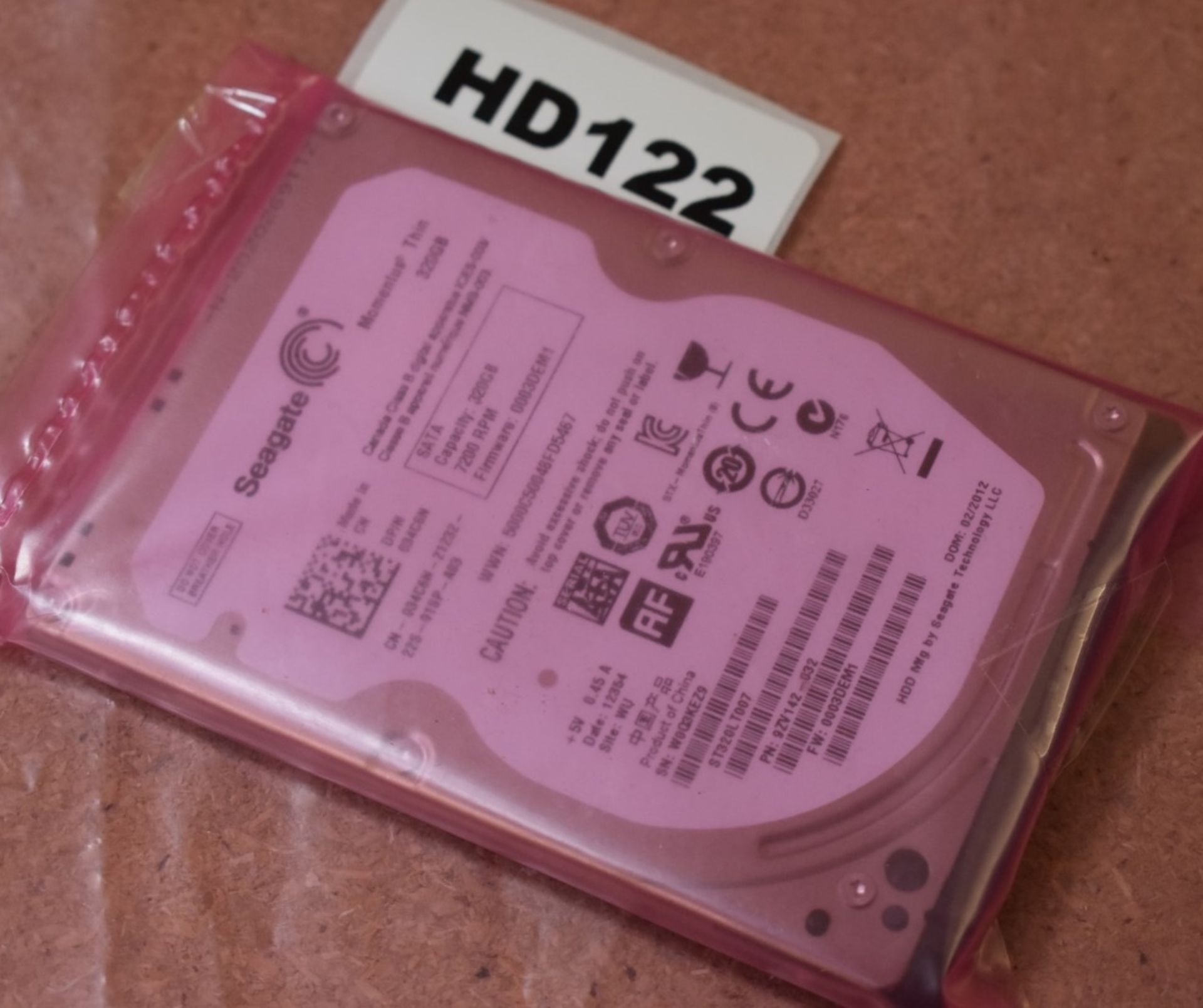 4 x Seagate Momentus Thin 320gb 2.5 Inch SATA Hard Drives - Tested and Formatted - HD121/120/111/122 - Image 4 of 4