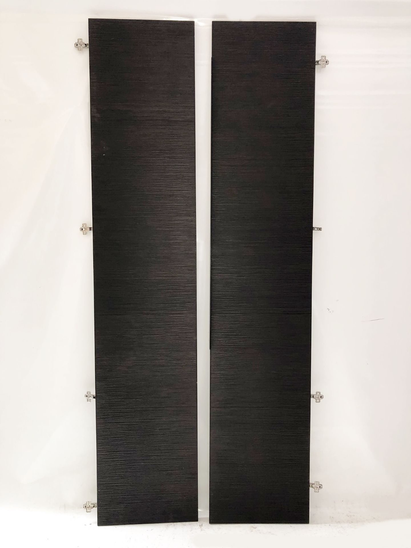 A Pair Of Premium Wooden Veneered Wardrobe Doors - CL380 - Location: Altrincham WA14 - NO VAT