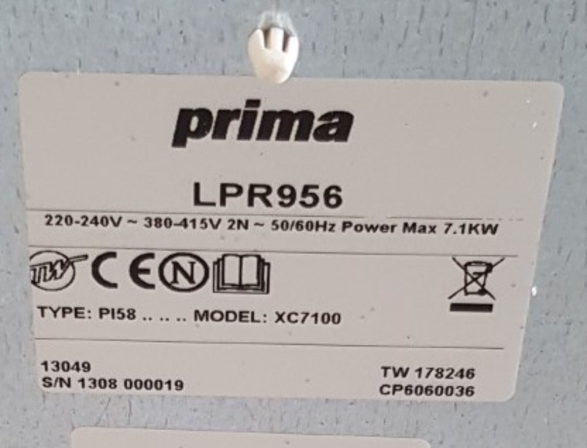 1 x PRIMA LPR956 Touch Control Ceramic Hob - Ref BY157 - Image 4 of 4