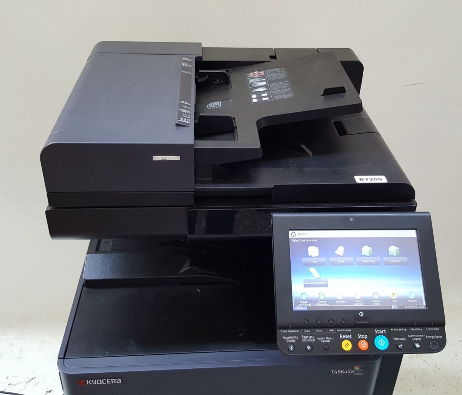 1 x KYOCERA TASKALFA 2552ci FULL COLOUR ALL-IN-ONE PRINTER - Ref BY209 - Image 6 of 8