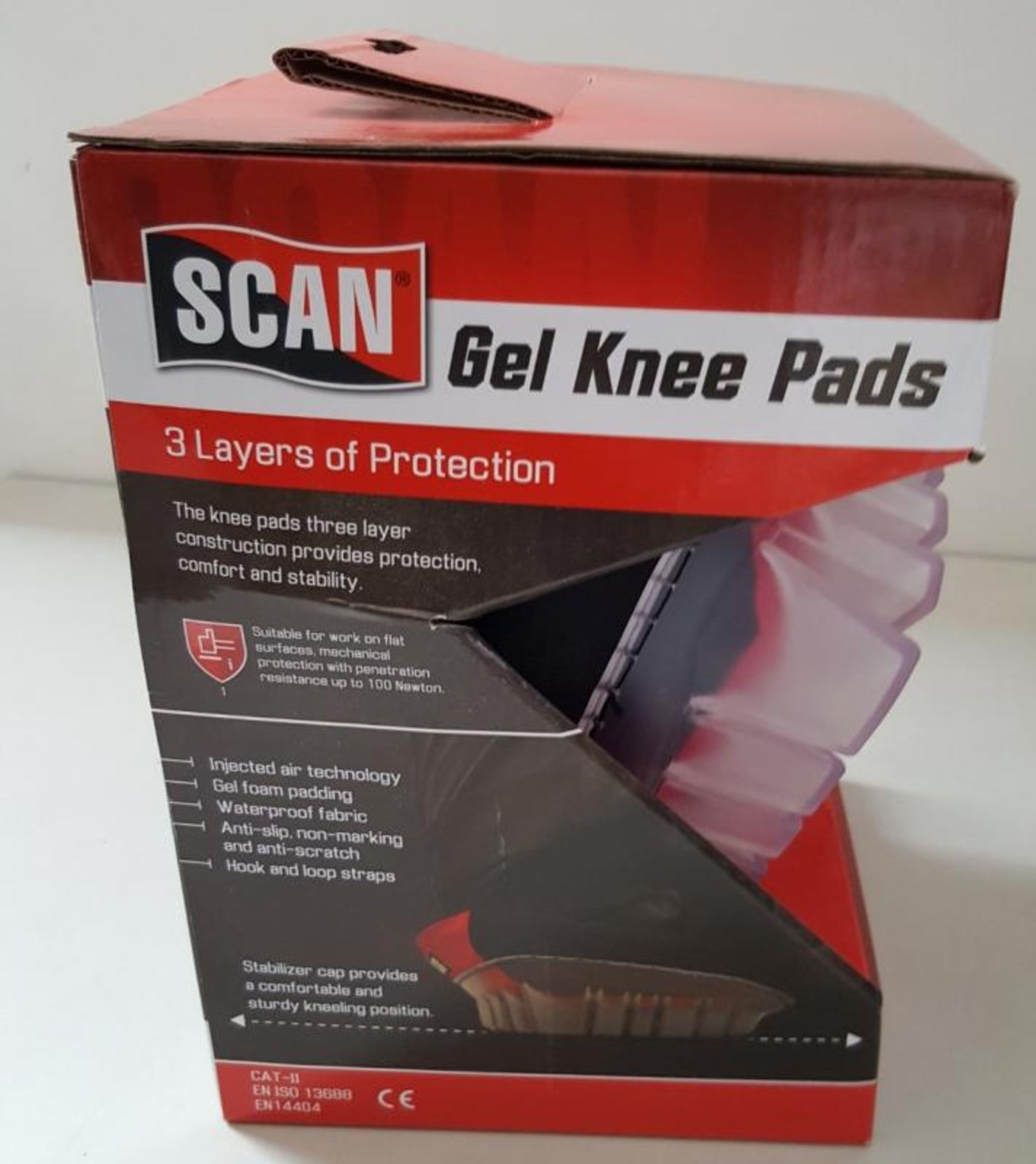 3 x New Scan Gel Knee Pads - Ref RB263 - CL394 - Location: Altrincham WA14As per our - Image 2 of 4