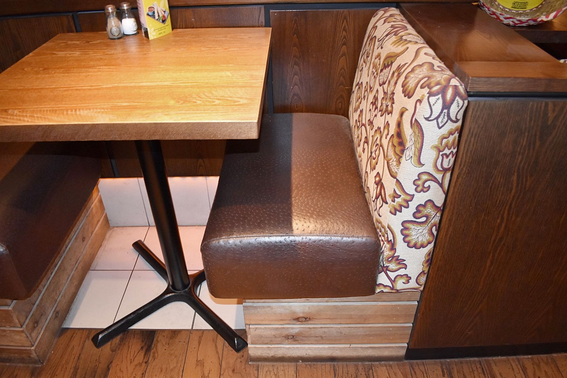 15-Pieces Of Restaurant Booth Seating Of Varying Length - Image 8 of 22