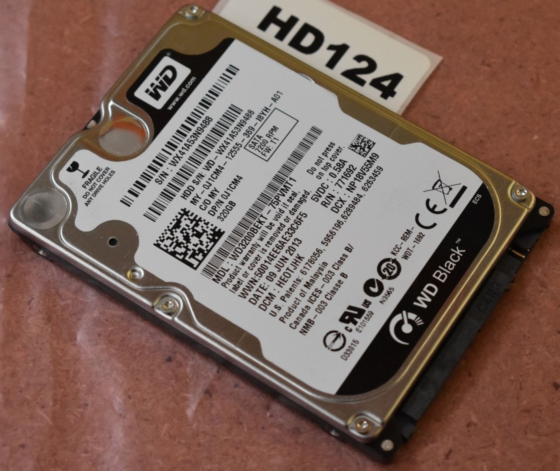 4 x Western Digital 320gb Black 2.5 Inch SATA Hard Drives - Tested and Formatted - HD113/114/118/124 - Image 4 of 4