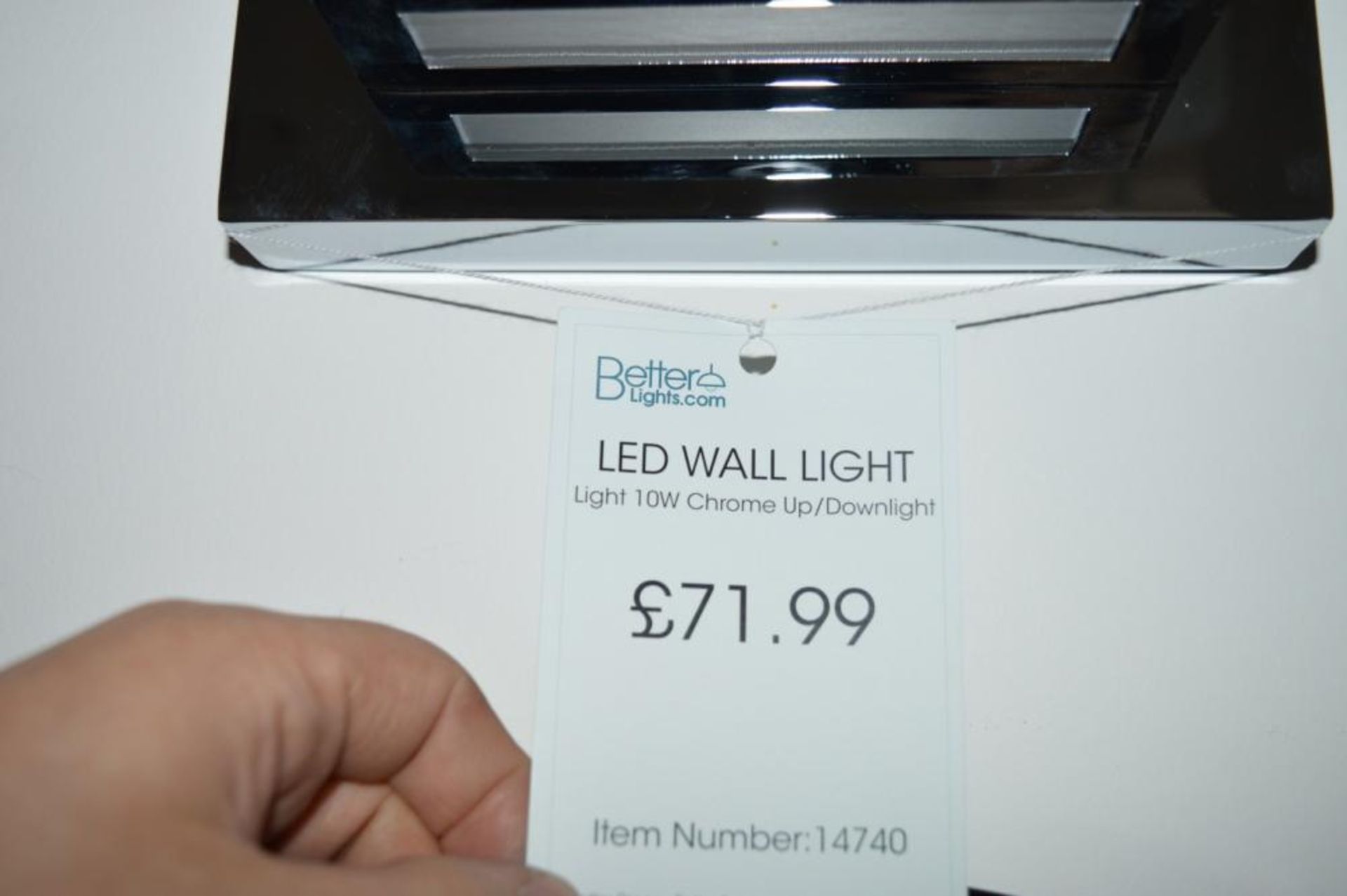 1 x LED Wall Light - Ex Display Stock - Ref - 3 - CL298 - Location: Altrincham WA14 V1-2 - RRP: £71. - Image 2 of 3