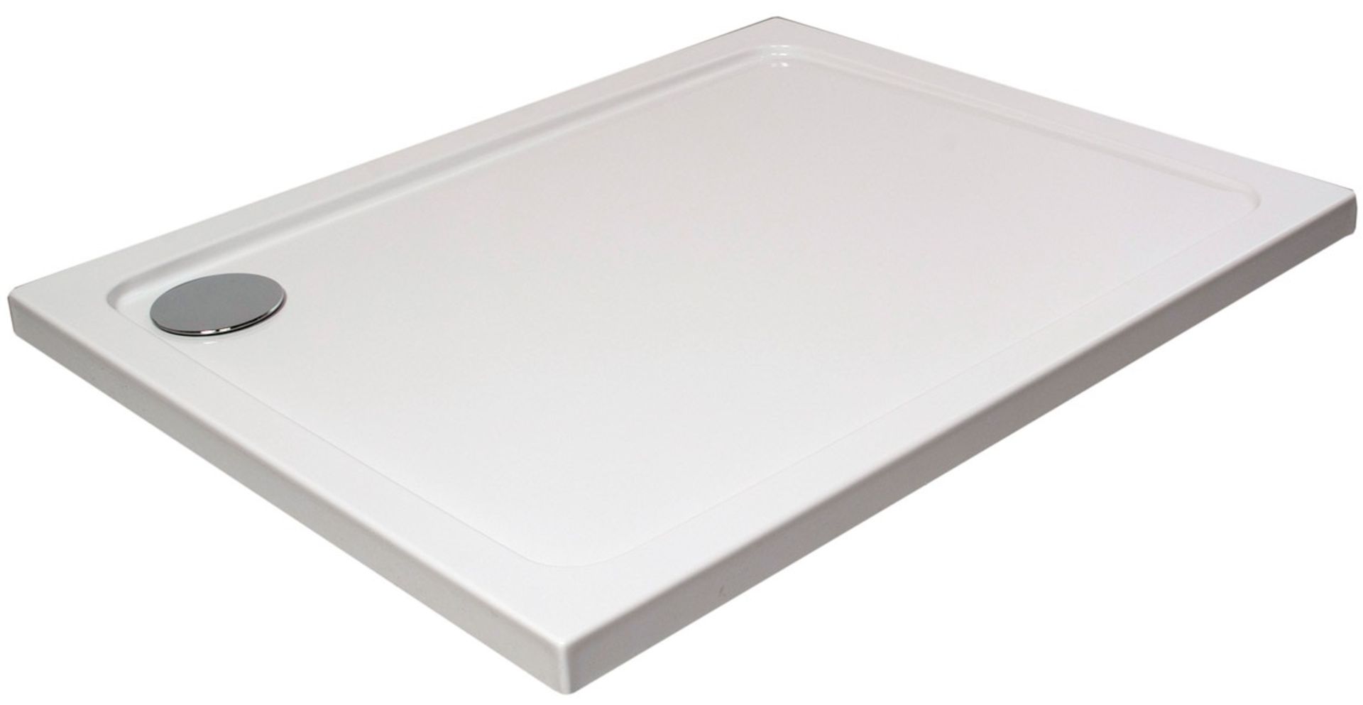 1 x Arley Hydro 45 White 1000 x 900mm Shower Tray - New & Boxed Stock - Ref: 238H1090