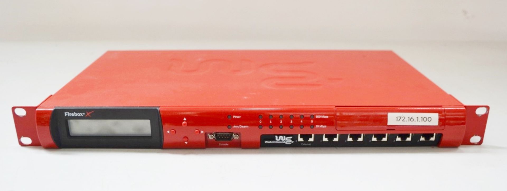 3 x Red Watchguard Firebox Security System's - Ref: LD359 - CL409 - Altrincham WA14 - Image 10 of 13