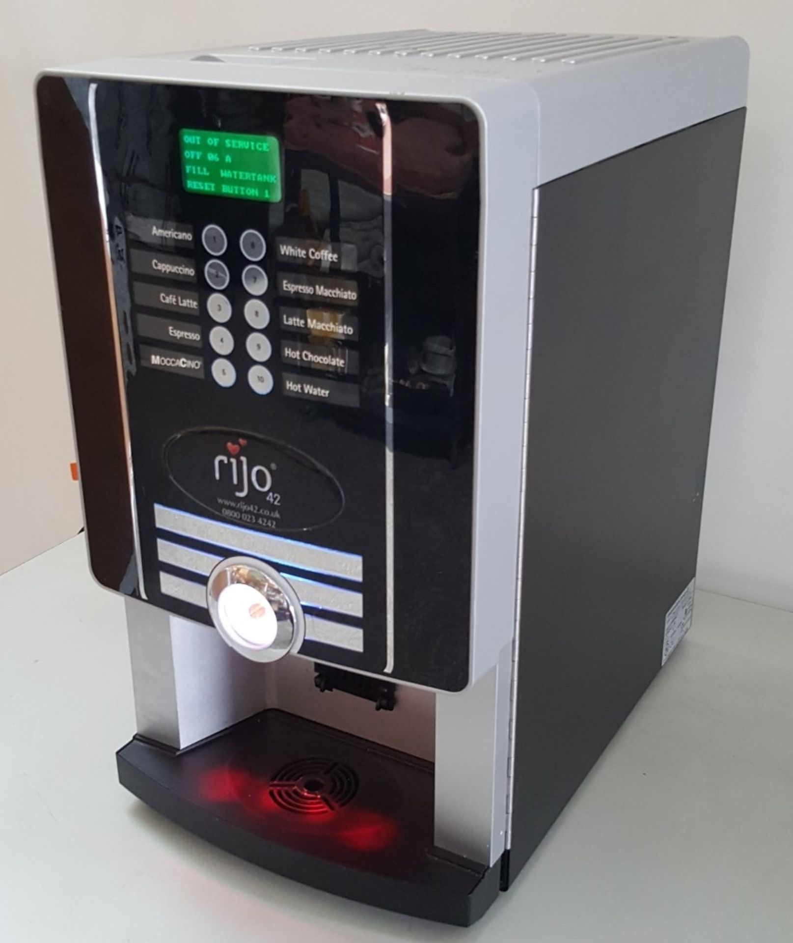 1 x Rijo 42 Primo Bean To Cup Coffee Manchine - Ref BY230 A2