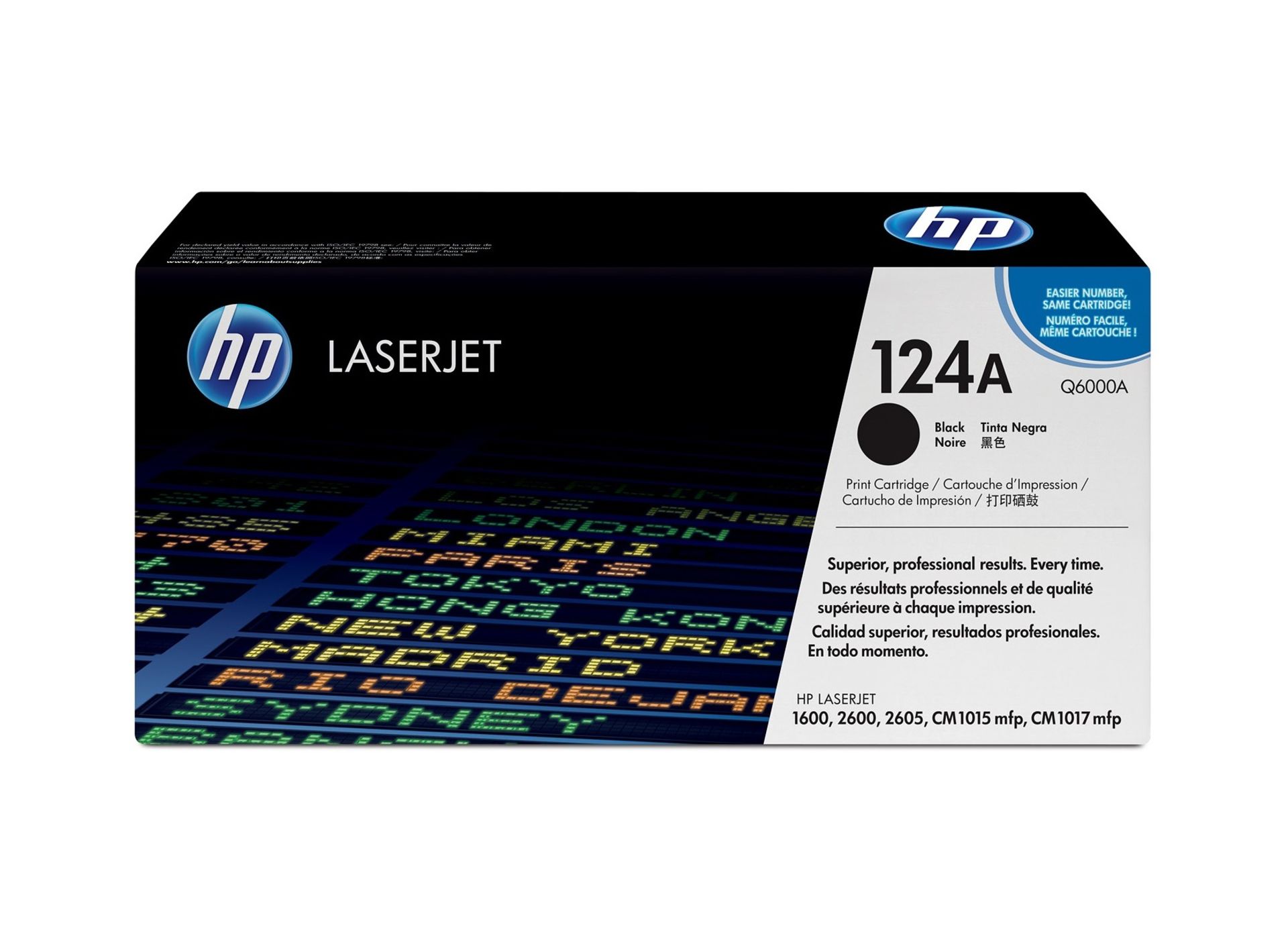 3 x New HP Laserjet 124A Black Toner - Ref: LD348 - CL409 - Altrincham WA14