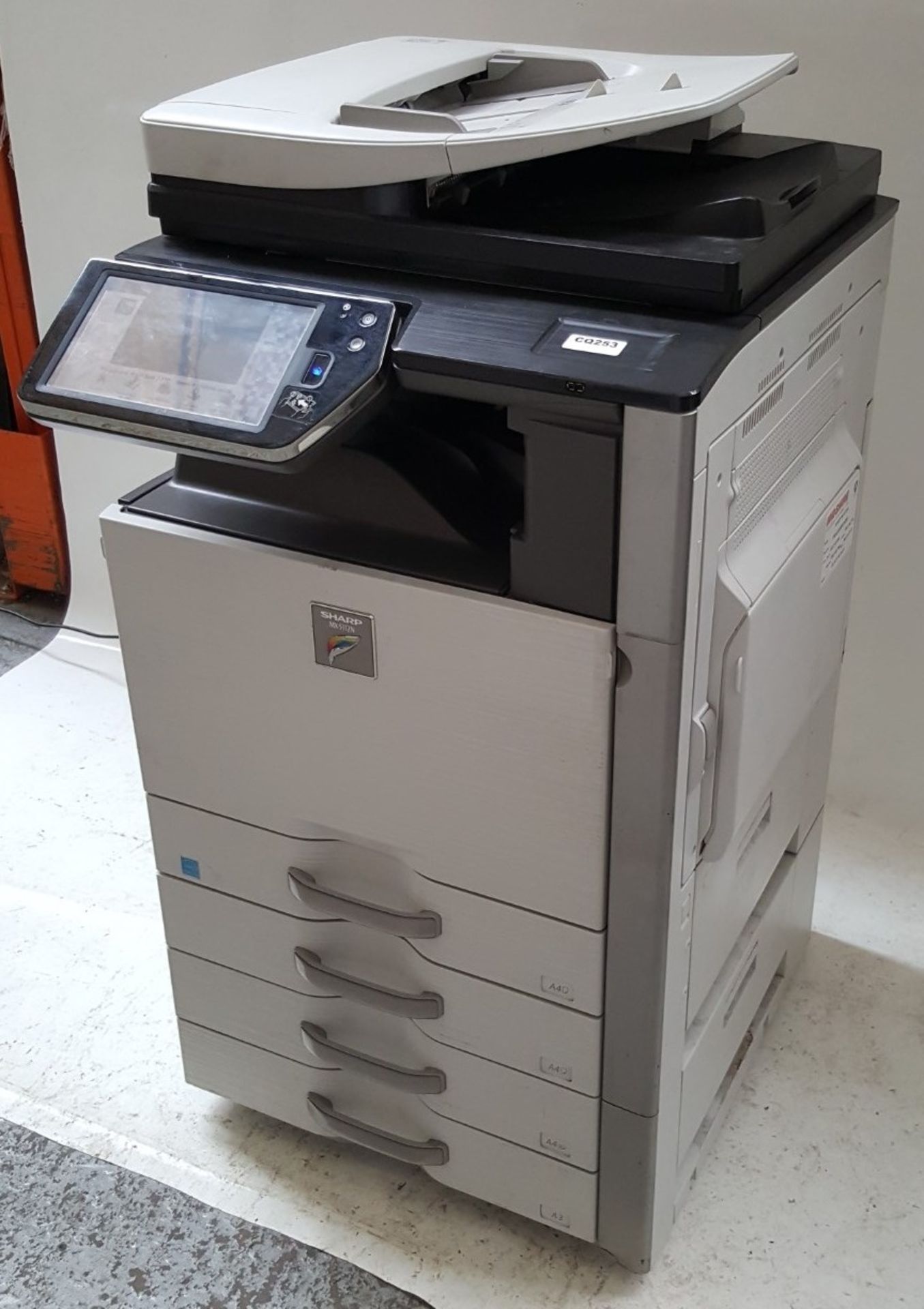 1 x Sharp MX-5112N Digital Copier Office Printer - Tested and Working - Ref CQ253 - CL422 - - Image 3 of 7