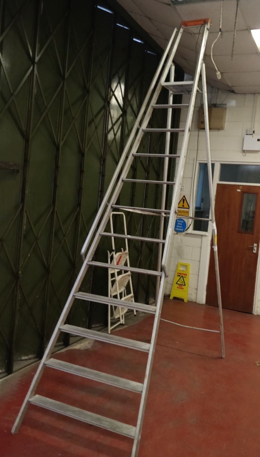 1 x Set of Large Ladders - H360 x W86 cms - Ref VM135 B2 - CL409 - Location: Wakefield