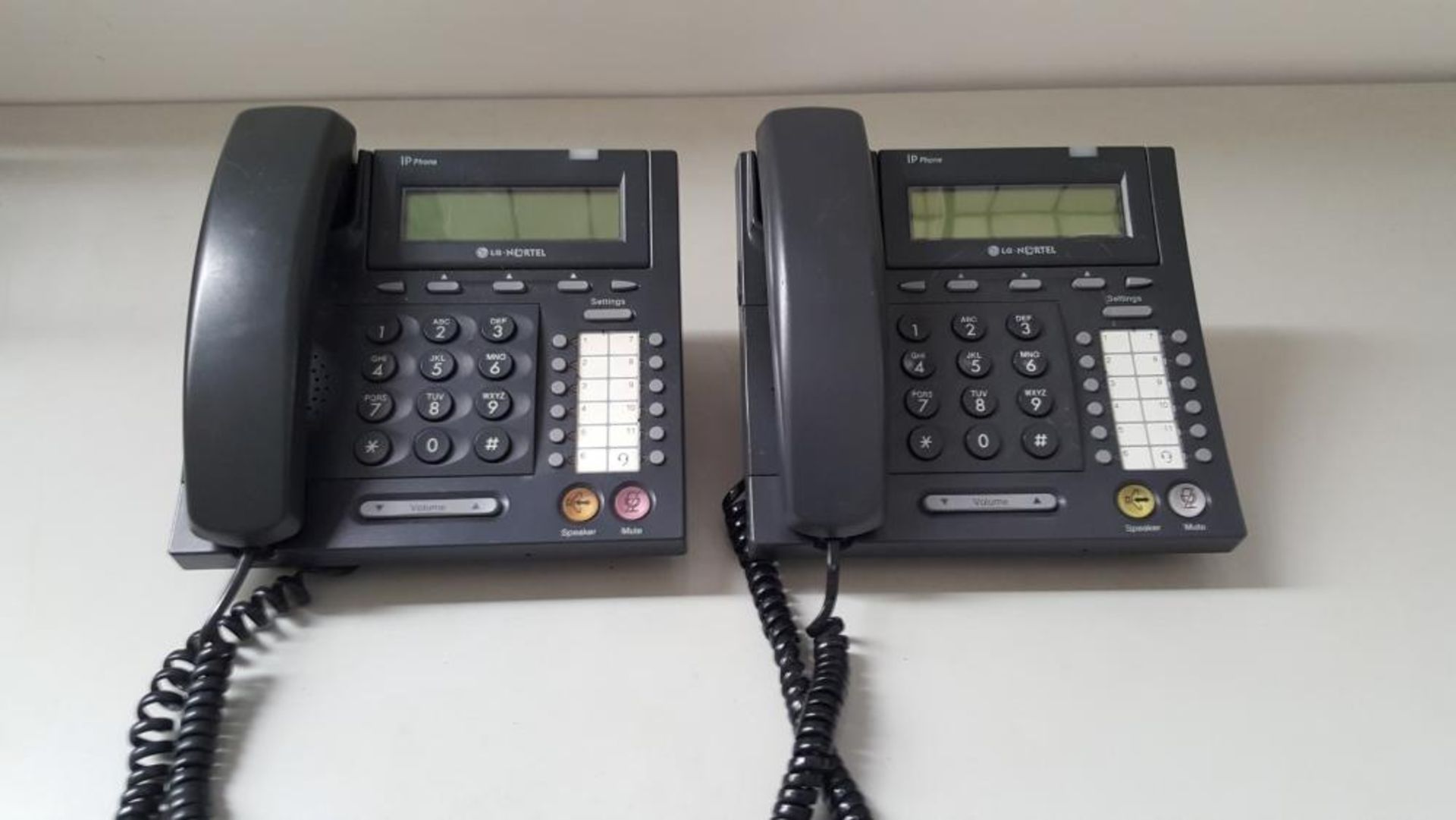 2 x LG Nortel Lip-6812d IP Office Phone - Ref CQ314 - CL011 - Location: Altrincham WA14 As p