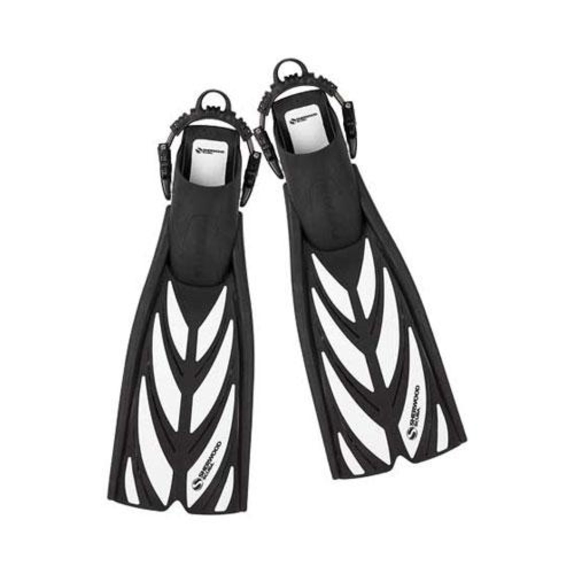 A Pair Of New Sherwood Scuba Fusion Diving Fins - Ref: RB189, RB190 - CL349 - Altrincham WA14