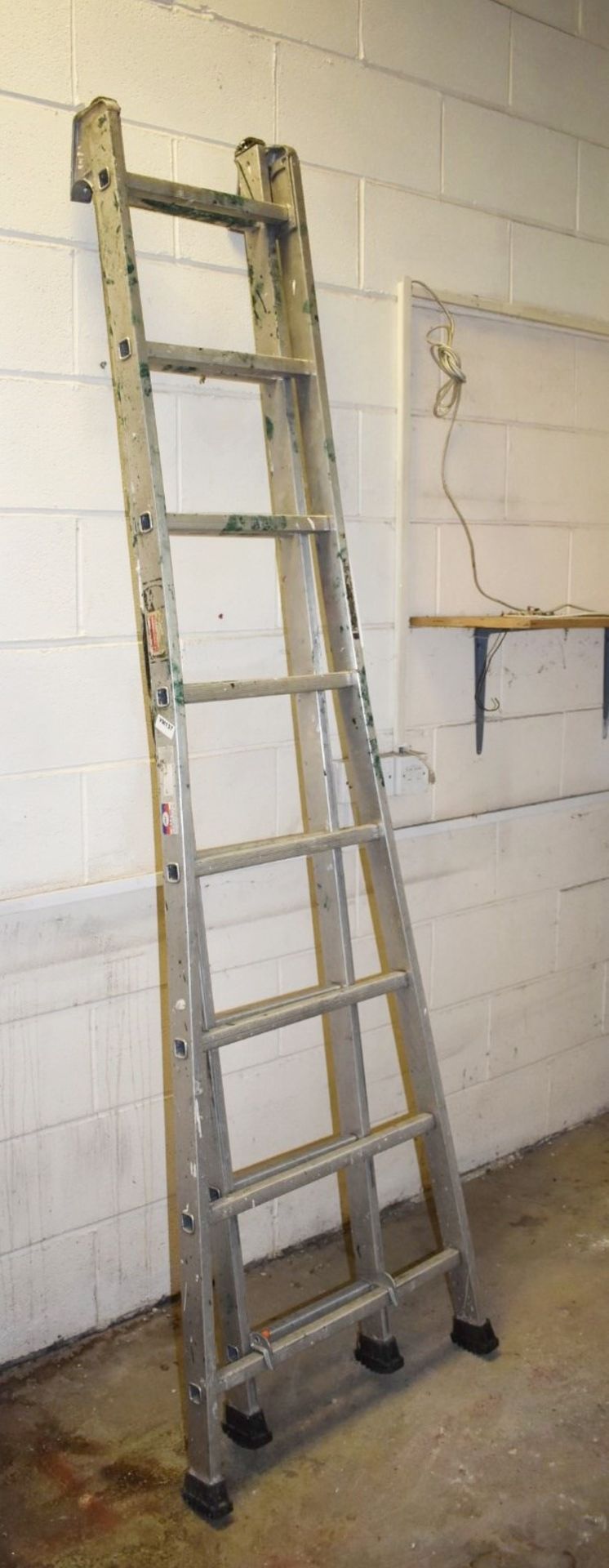 1 x Set of Large Extending Ladders - H235 (per section) x W70 cms - CL409 - Location: Wakefield