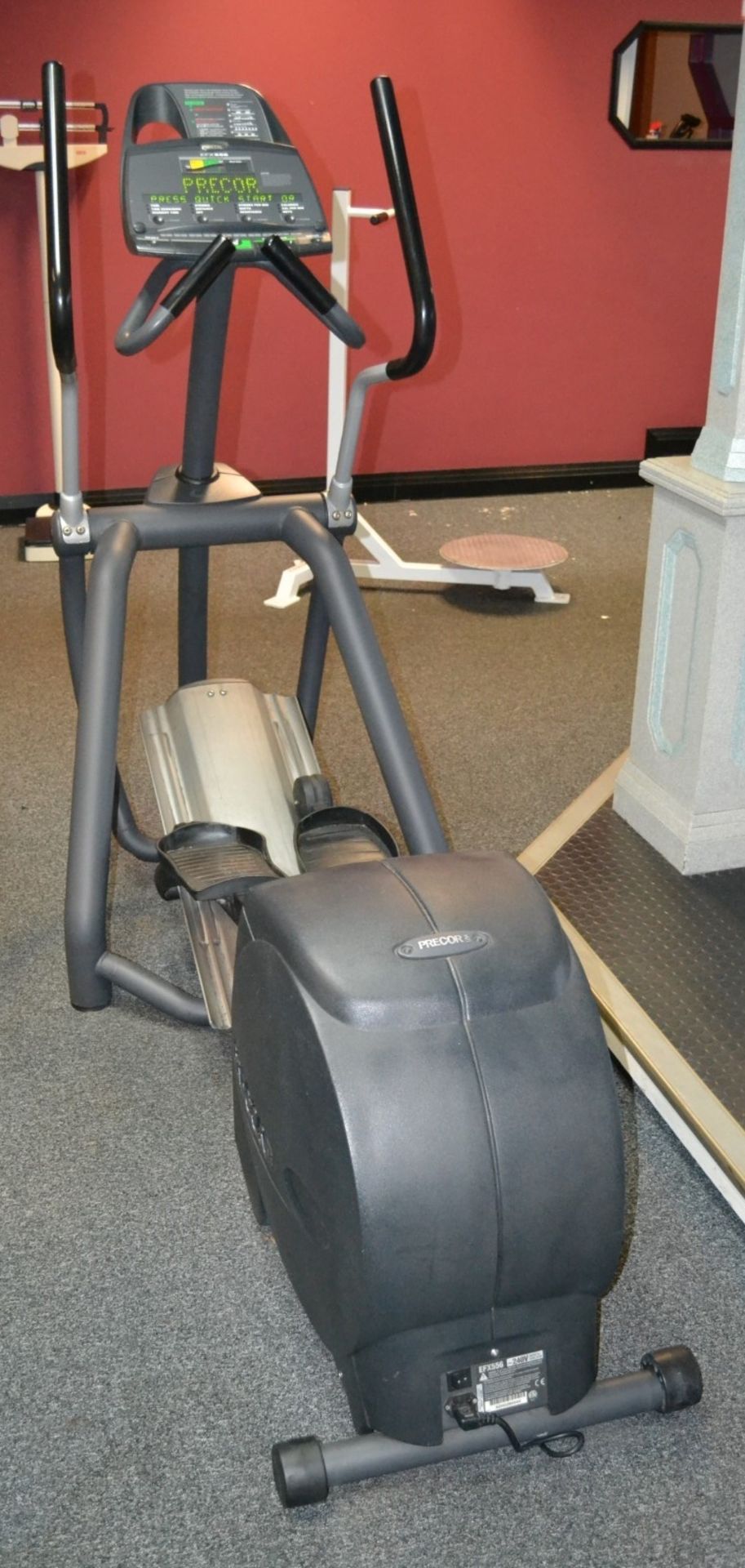 1 x Precor EFX556 Cross-Trainer Machine - Dimensions: H165 x L190 x W75cm - Ref: J2048/1FG - CL356 - - Image 3 of 3