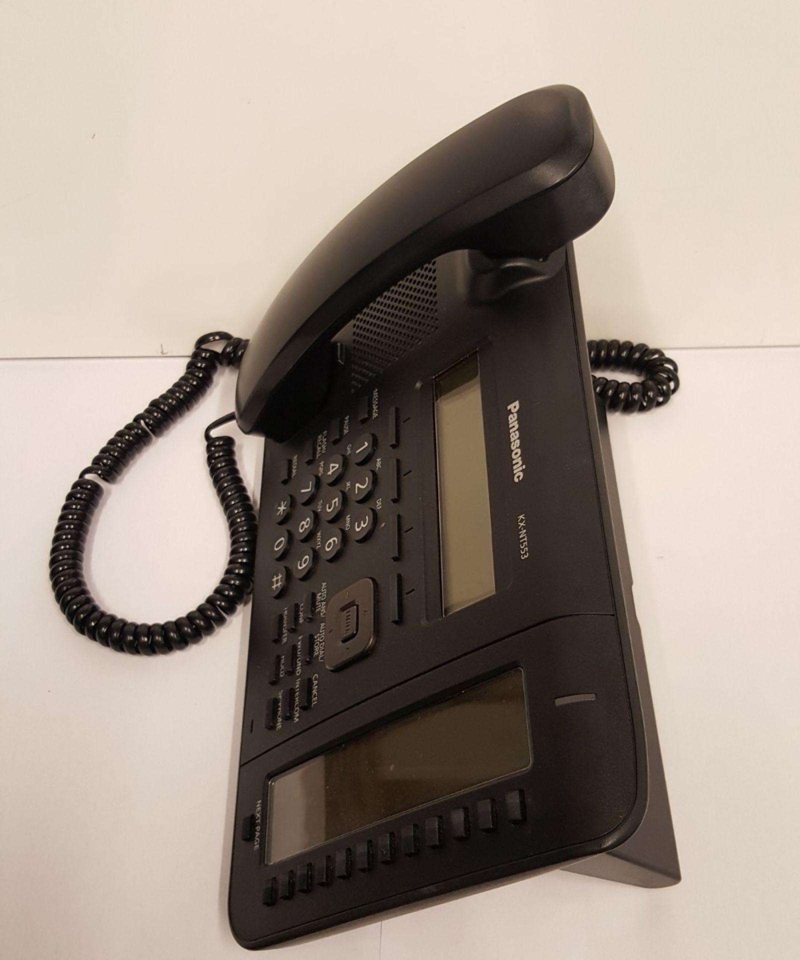 1 x PANASONIC KX-NT553 IP OFFICE PHONE - Ref BY136 - Image 3 of 5