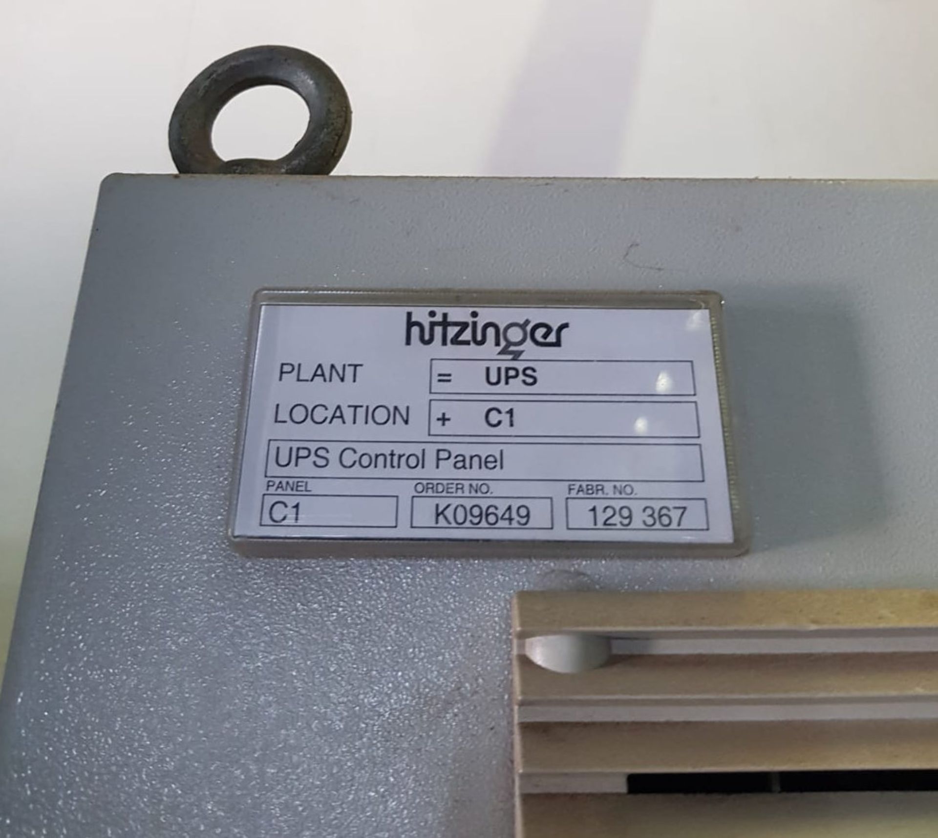 1 x 1987 Hitzinger SGS 9D 040 Generator - Only 800 Hours Use - Ref: T4UB/HZ - CL333 - Location: - Image 9 of 20