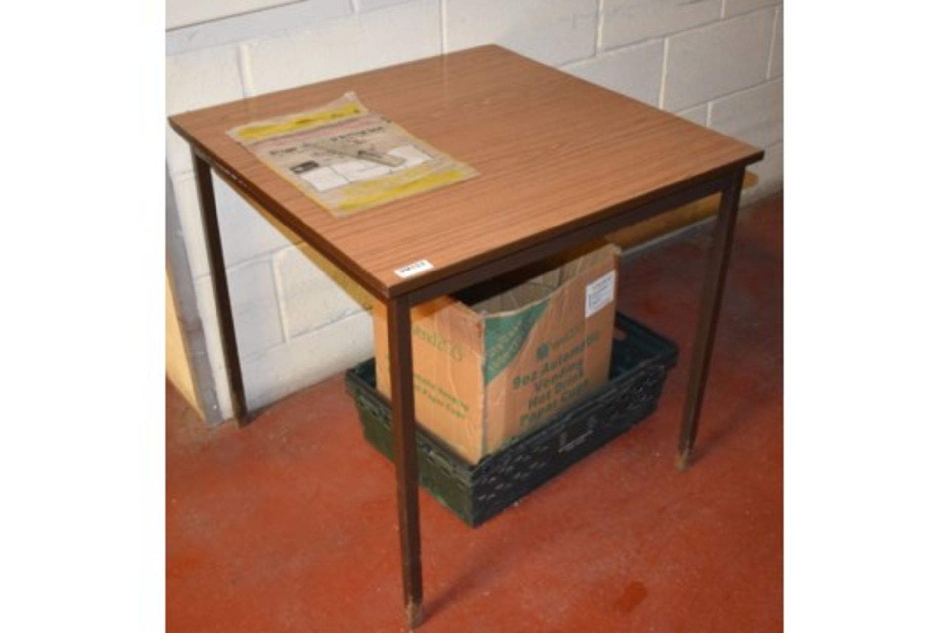 1 x Office Table - H70 x W75 x D75 cms - Ref VM153 B2 - CL409 - Location: Wakefield
