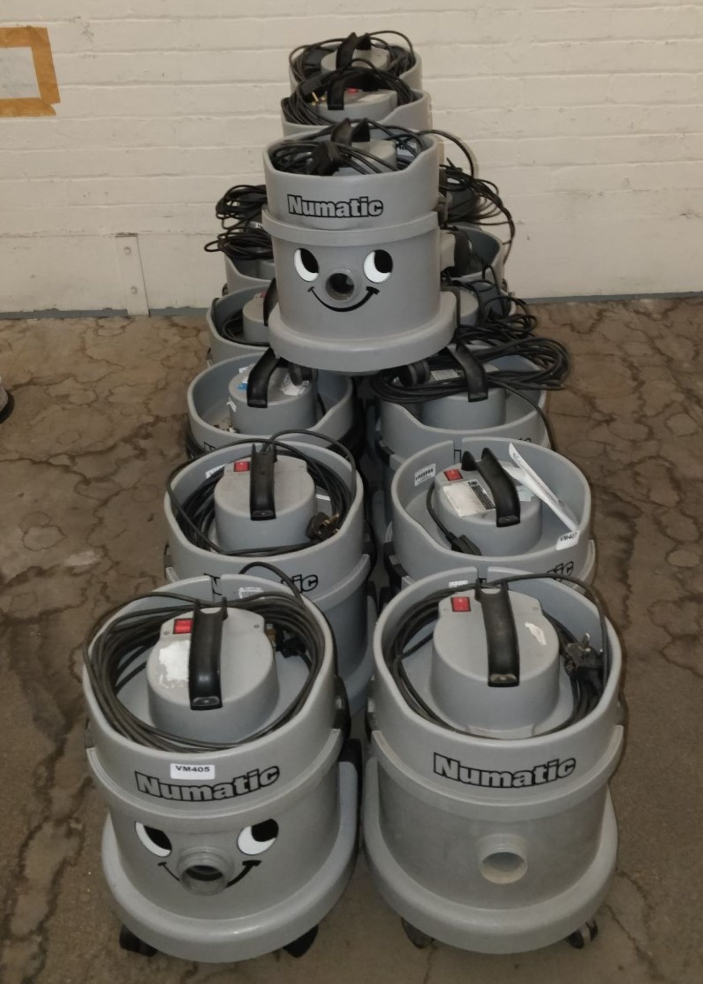 15 x Numatic Commercial Vacuum Cleaners in Grey - Ref B2 CL409 - Location: Wakefield WF16Provided - Image 2 of 2