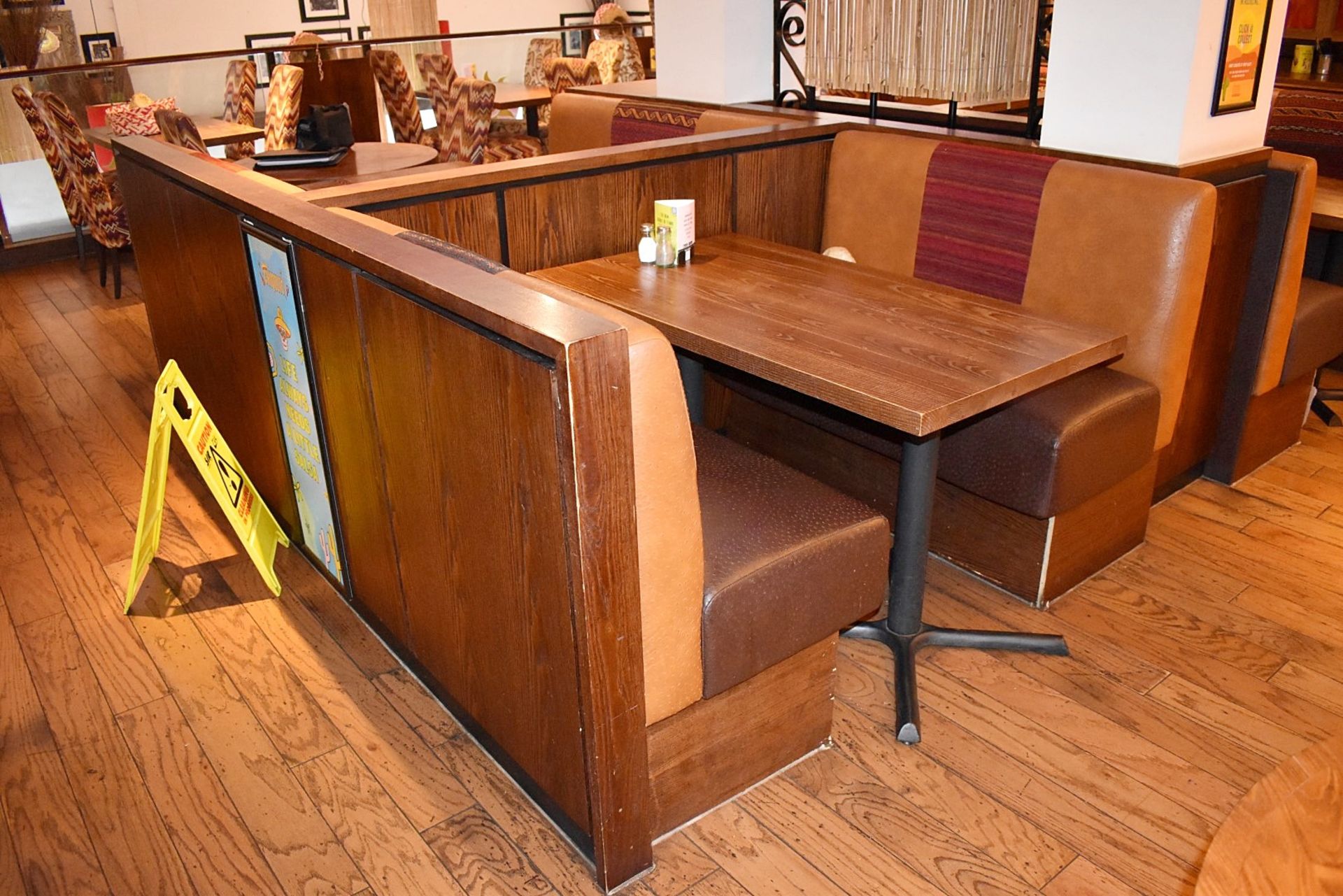 15-Pieces Of Restaurant Booth Seating Of Varying Length - Image 14 of 22